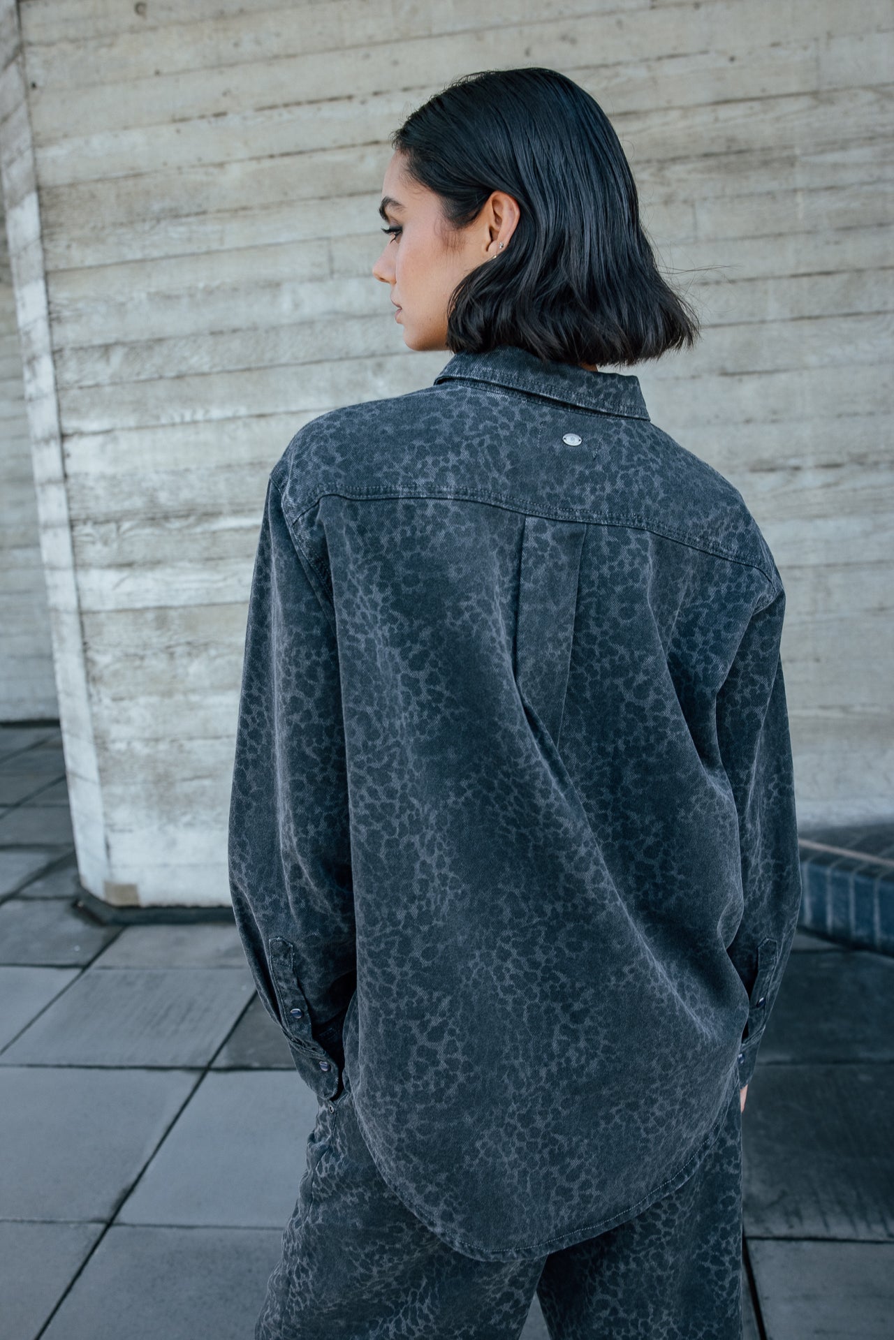 

Chemise oversize léopard Femme Chella whistle | Freeman T. Porter
