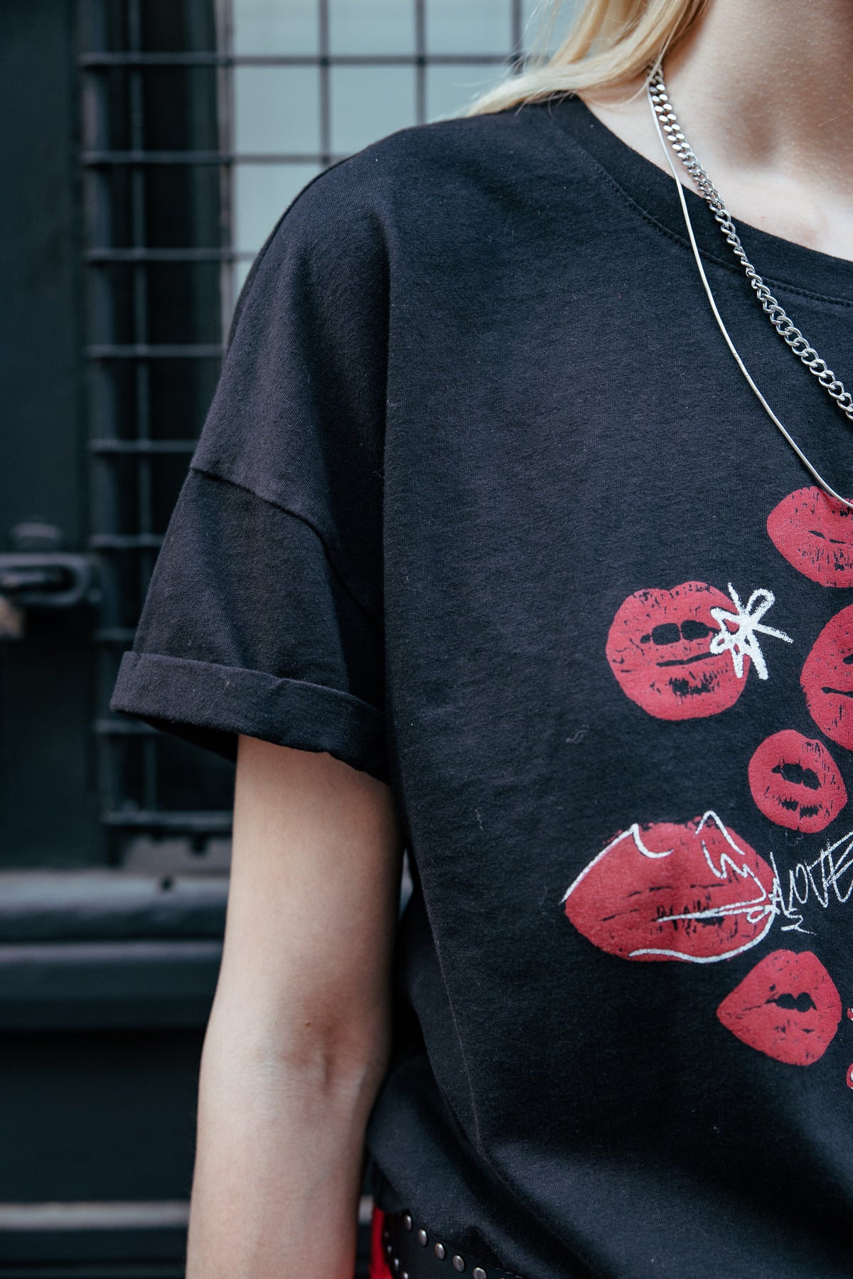 

Bedrucktes T-Shirt Damen Tomia Smack black | Freeman T. Porter