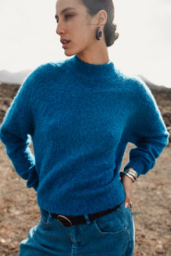 

Komfortabler Pullover mit Stehkragen Damen Paly seaport | Freeman T. Porter