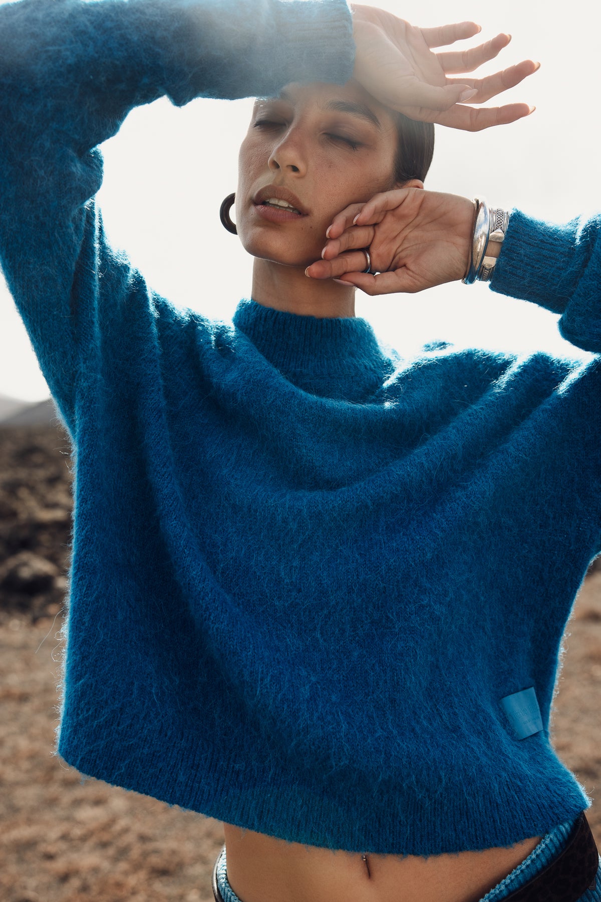 

Komfortabler Pullover mit Stehkragen Damen Paly seaport | Freeman T. Porter