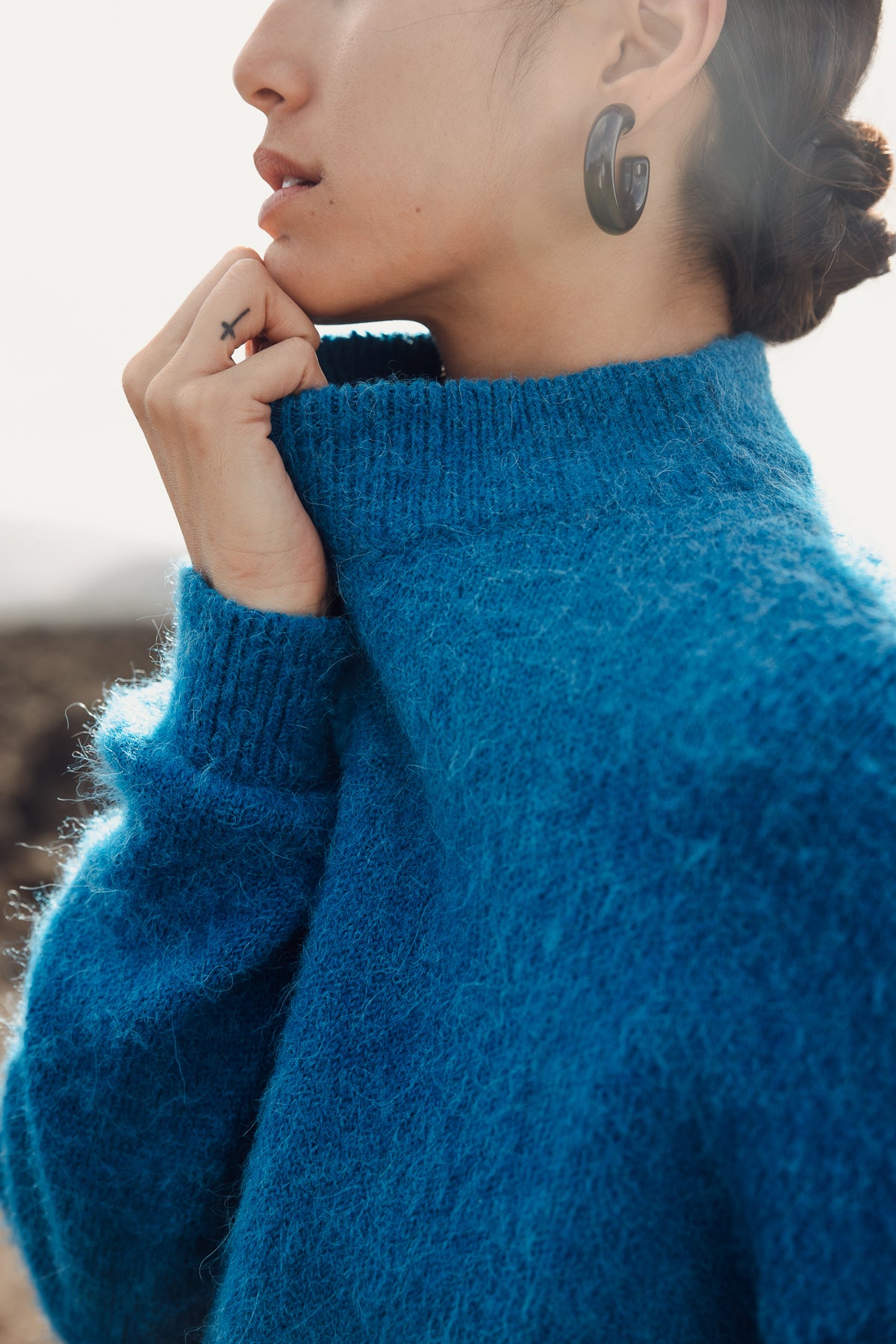 

Komfortabler Pullover mit Stehkragen Damen Paly seaport | Freeman T. Porter