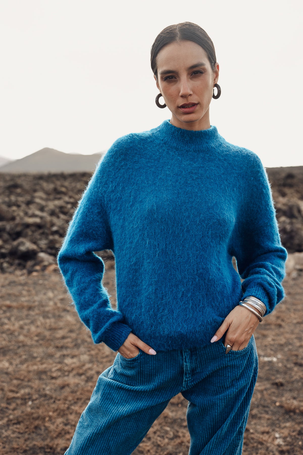 

Komfortabler Pullover mit Stehkragen Damen Paly seaport | Freeman T. Porter