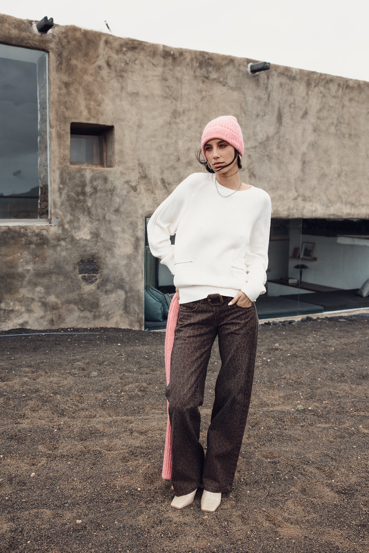 

Camisola confortável com bolsos com fecho Mulher Pelson beige | Freeman T. Porter