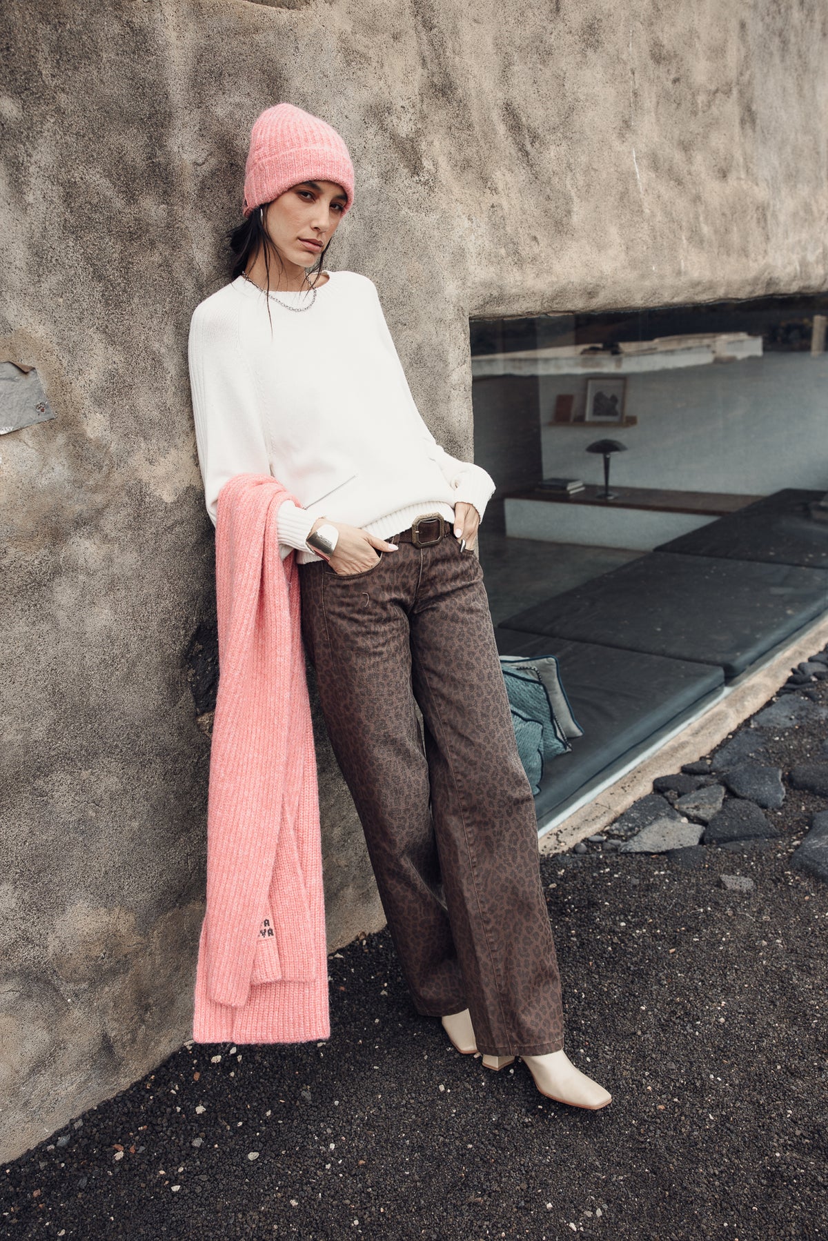 

Camisola confortável com bolsos com fecho Mulher Pelson beige | Freeman T. Porter