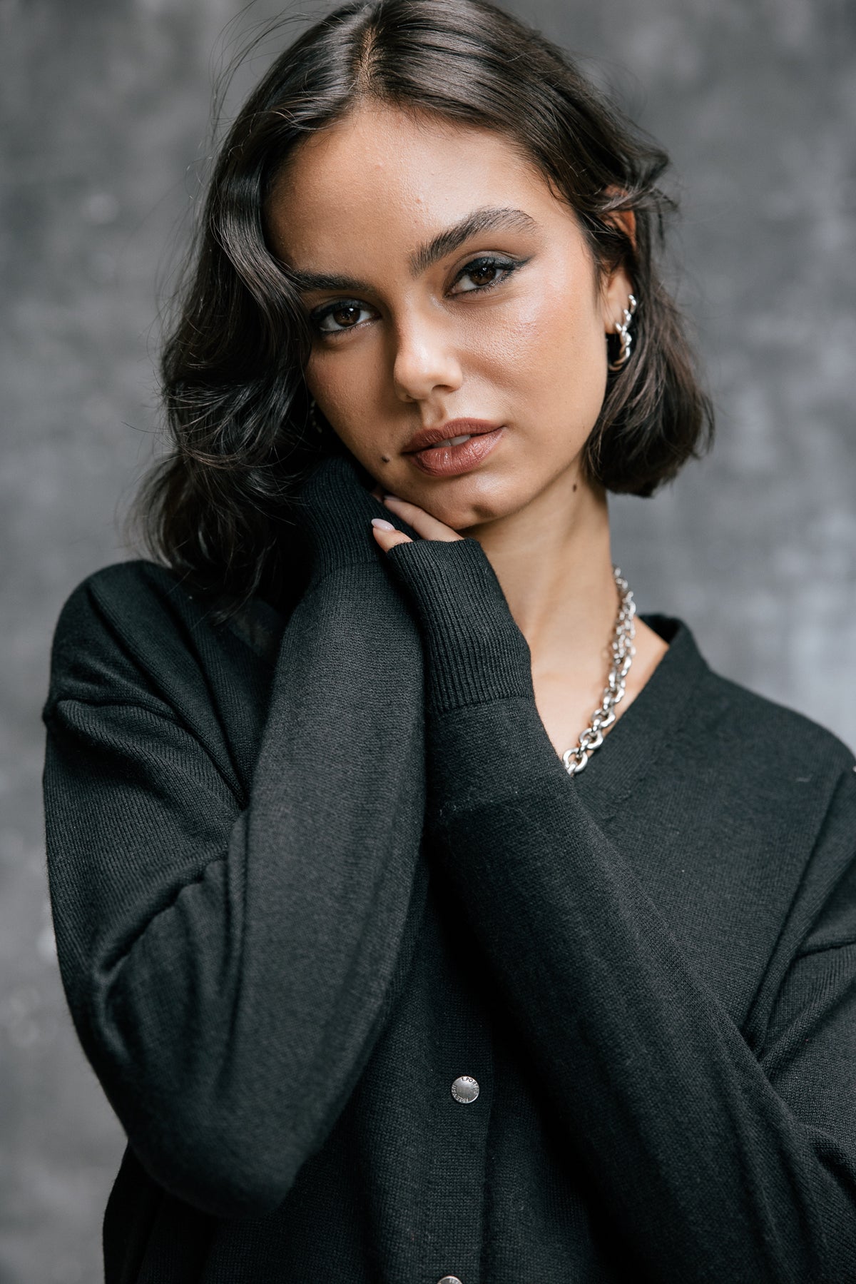 

Sweatjacke mit Voile Damen Goya black | Freeman T. Porter