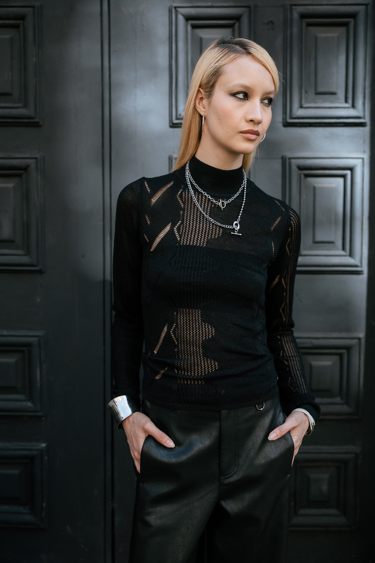   
            

Pull ajouré Femme Prym Grunge black | Freeman T. Porter
          