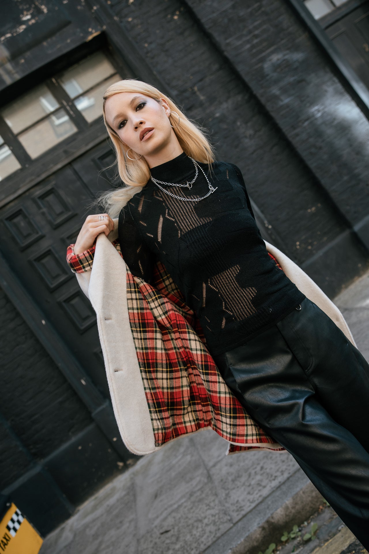 

Pull ajouré Femme Prym Grunge black | Freeman T. Porter