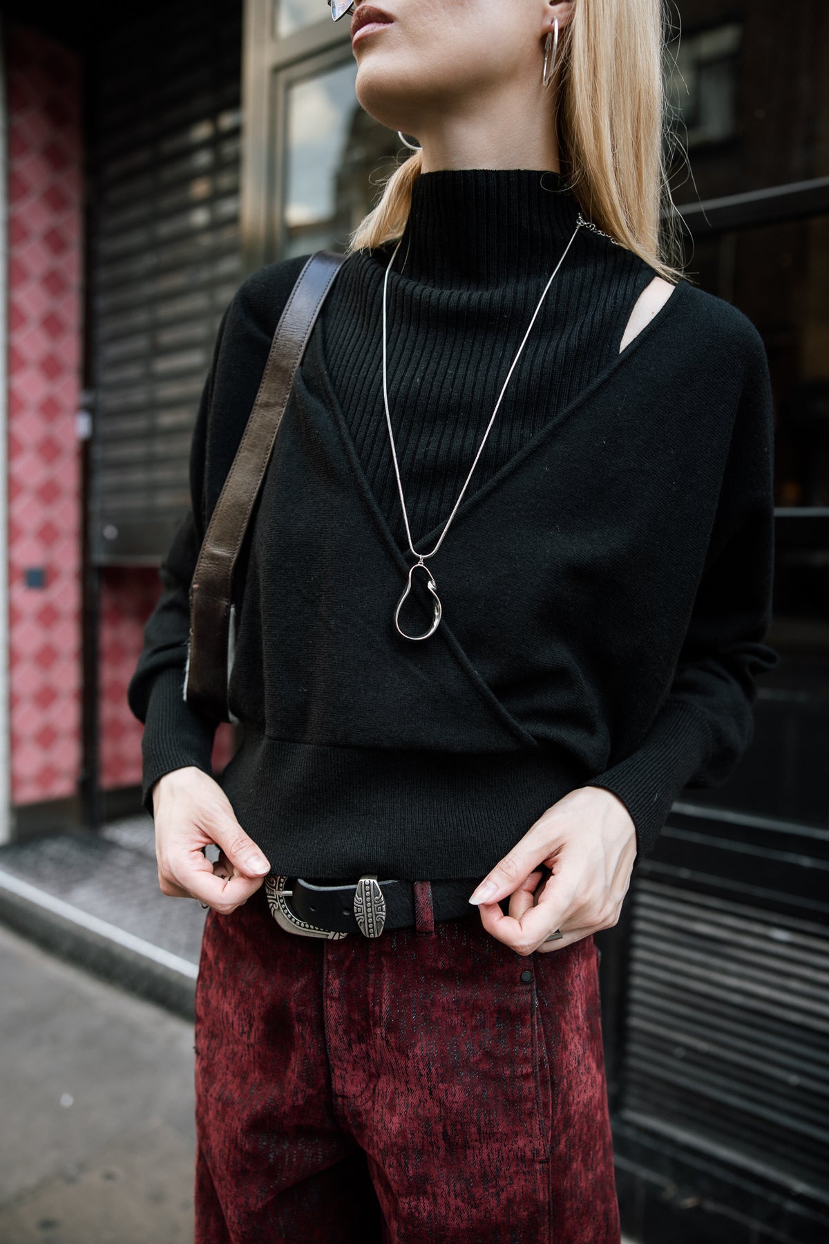 

Ensemble top et pull Femme Pantxo black | Freeman T. Porter