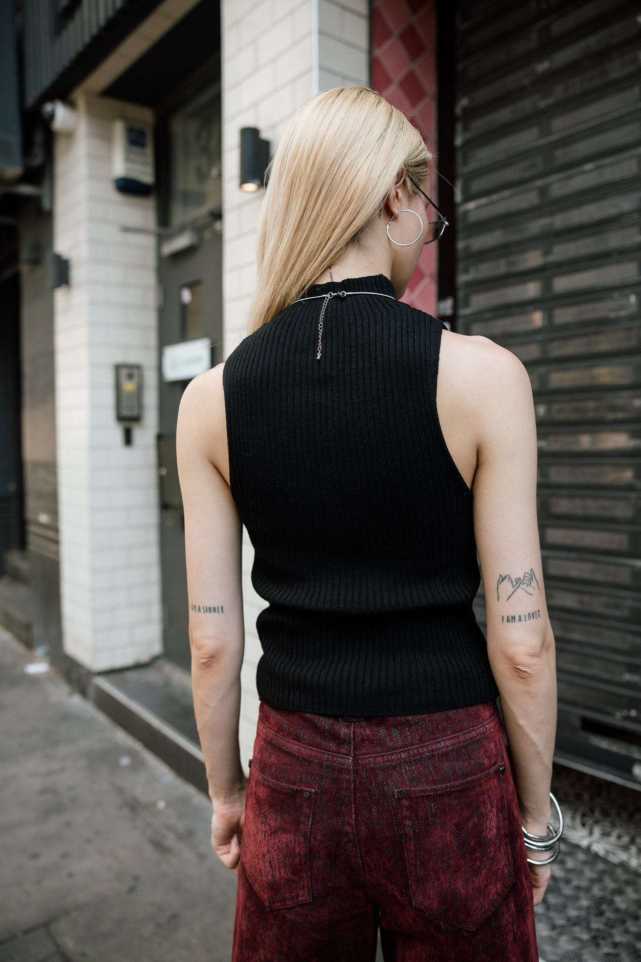 

Ensemble top et pull Femme Pantxo black | Freeman T. Porter