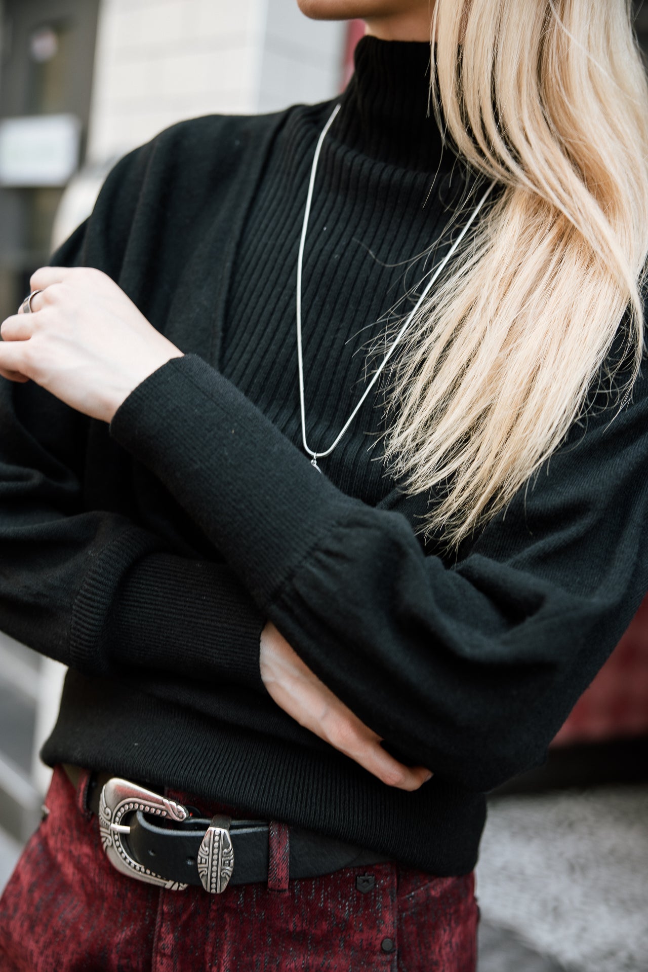 

Ensemble top et pull Femme Pantxo black | Freeman T. Porter