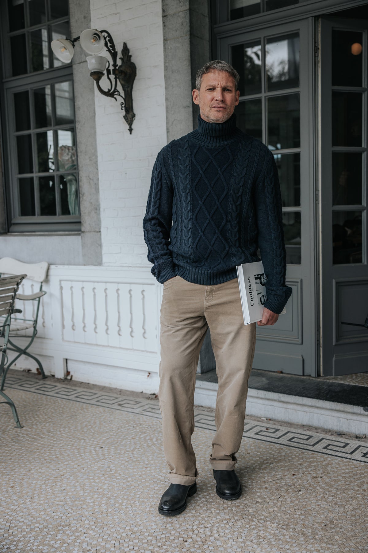 

Jersey de ochos con cuello alto Hombre Bancroft Tyrell original | Freeman T. Porter