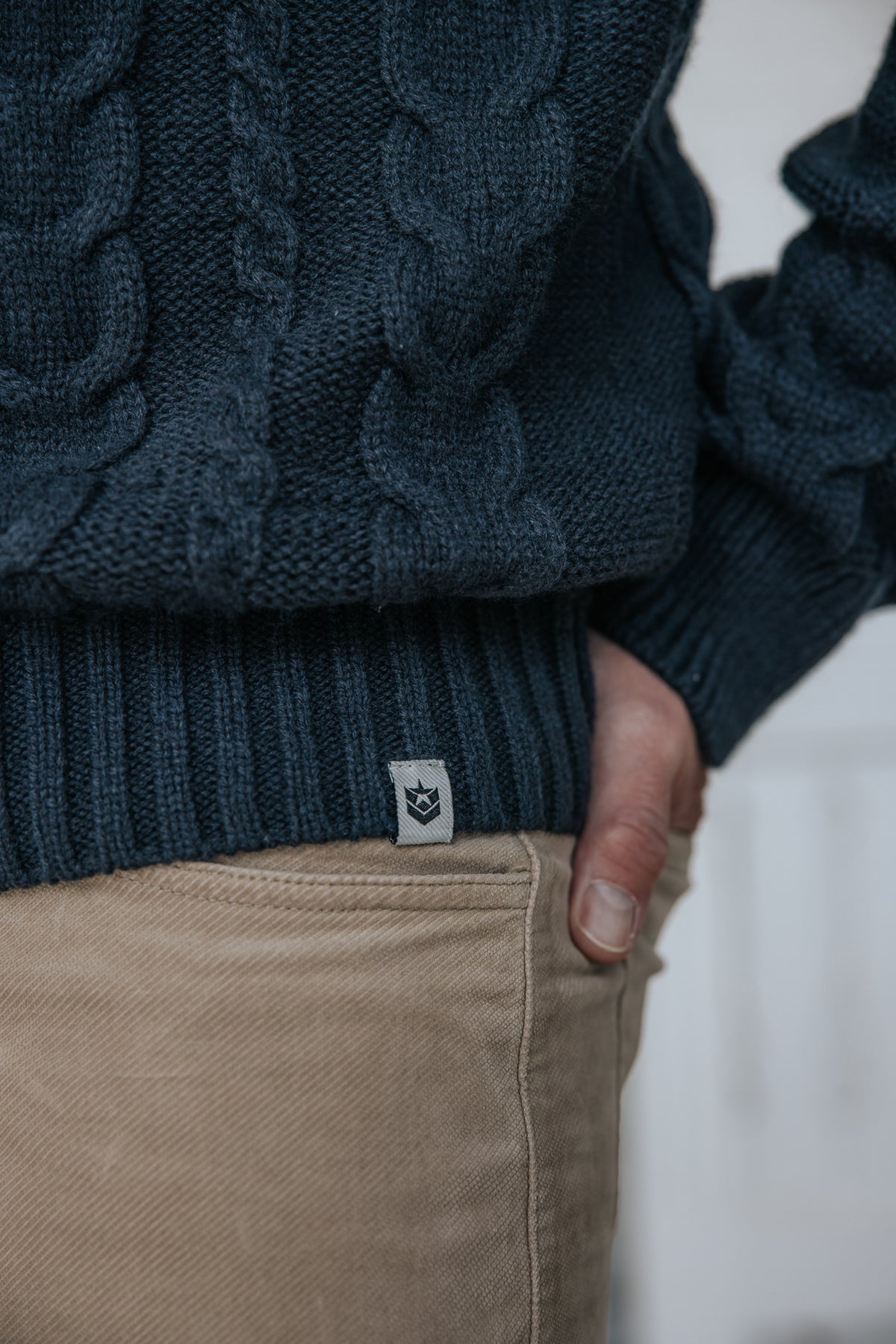 

Jersey de ochos con cuello alto Hombre Bancroft Tyrell original | Freeman T. Porter
