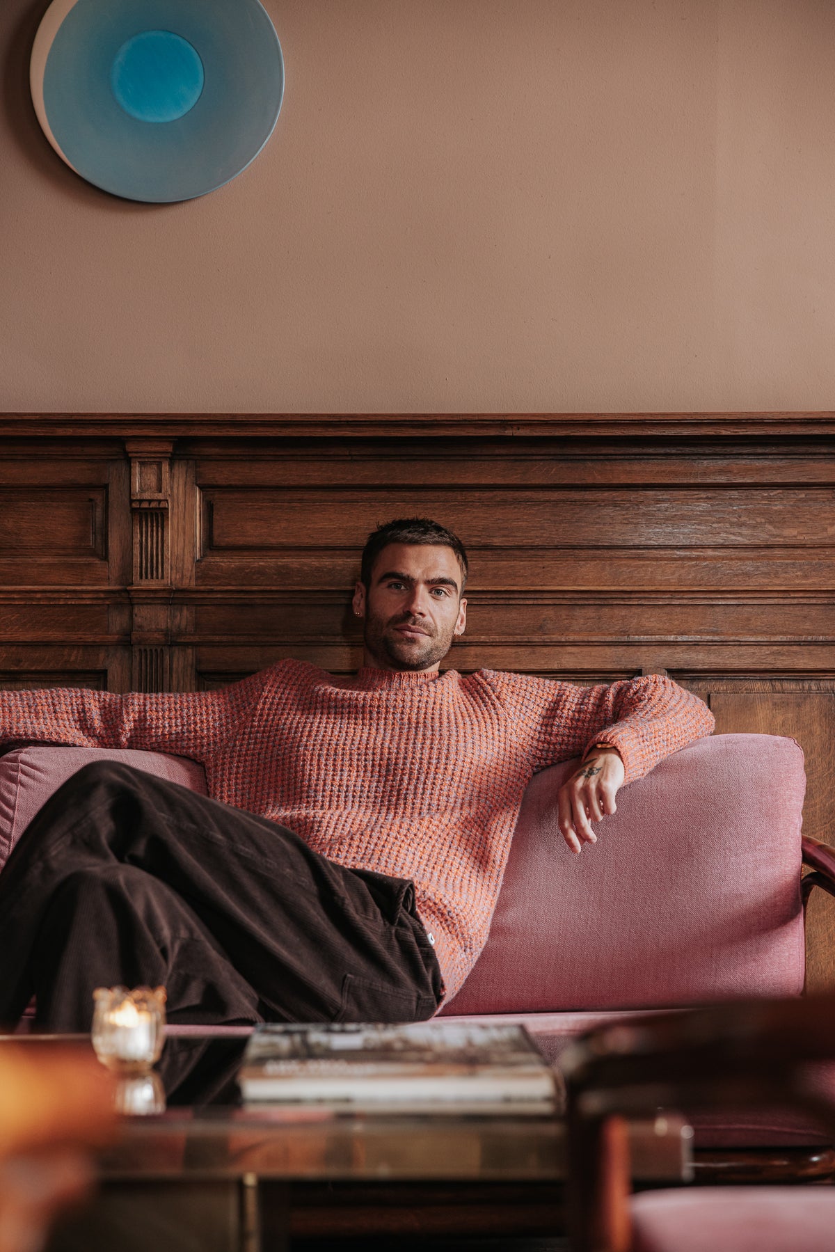 

Jersey de punto piqué Hombre Monty Fython orange | Freeman T. Porter