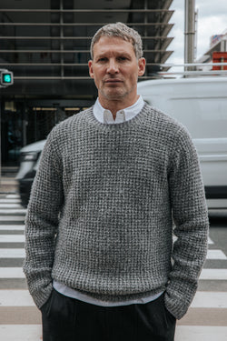 

Jersey de punto piqué Hombre Monty Fython dark grey | Freeman T. Porter