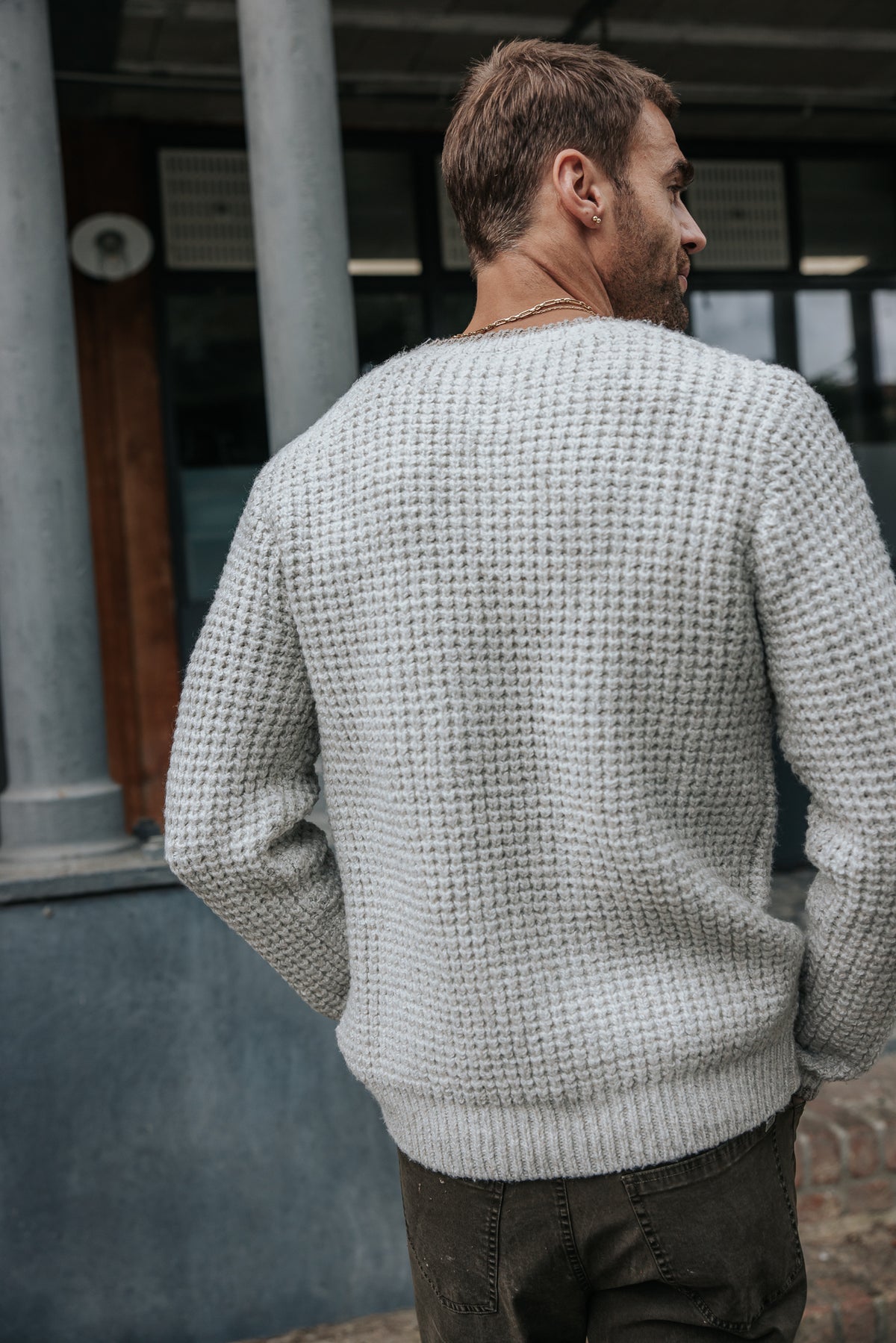 

Jersey de punto piqué Hombre Monty Fython beige | Freeman T. Porter