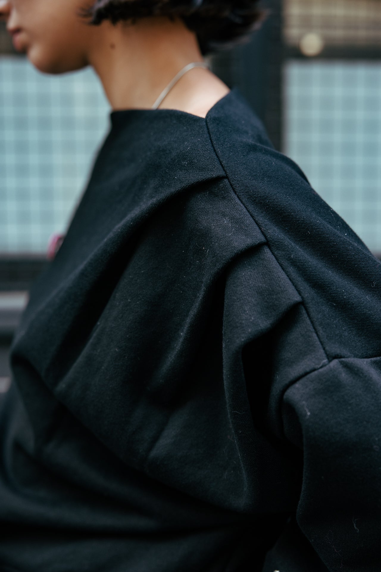 

Sweat loose customisé  Femme Sheril Rock black | Freeman T. Porter