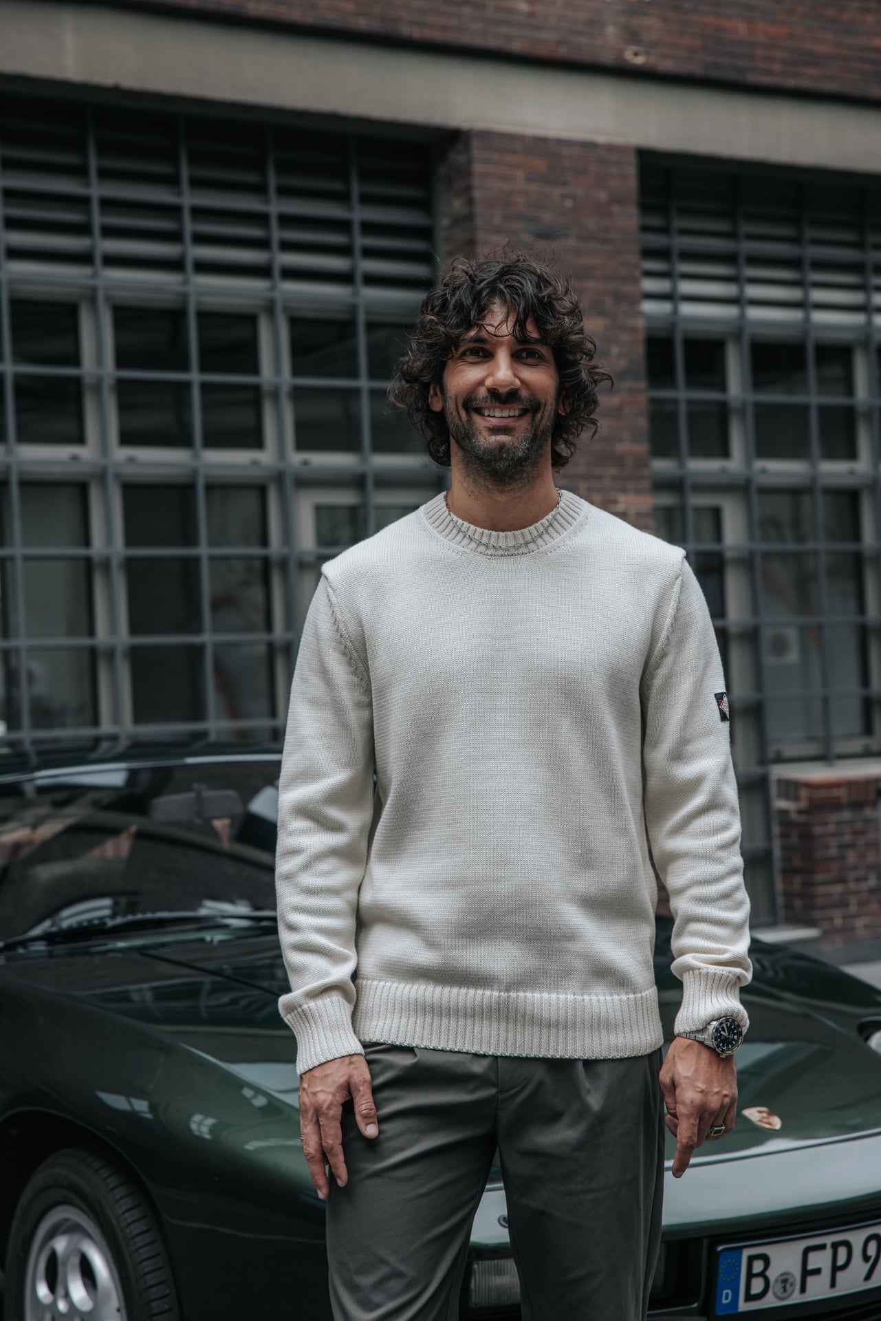 

Pull col rond Homme Solino Neuf ecru | Freeman T. Porter