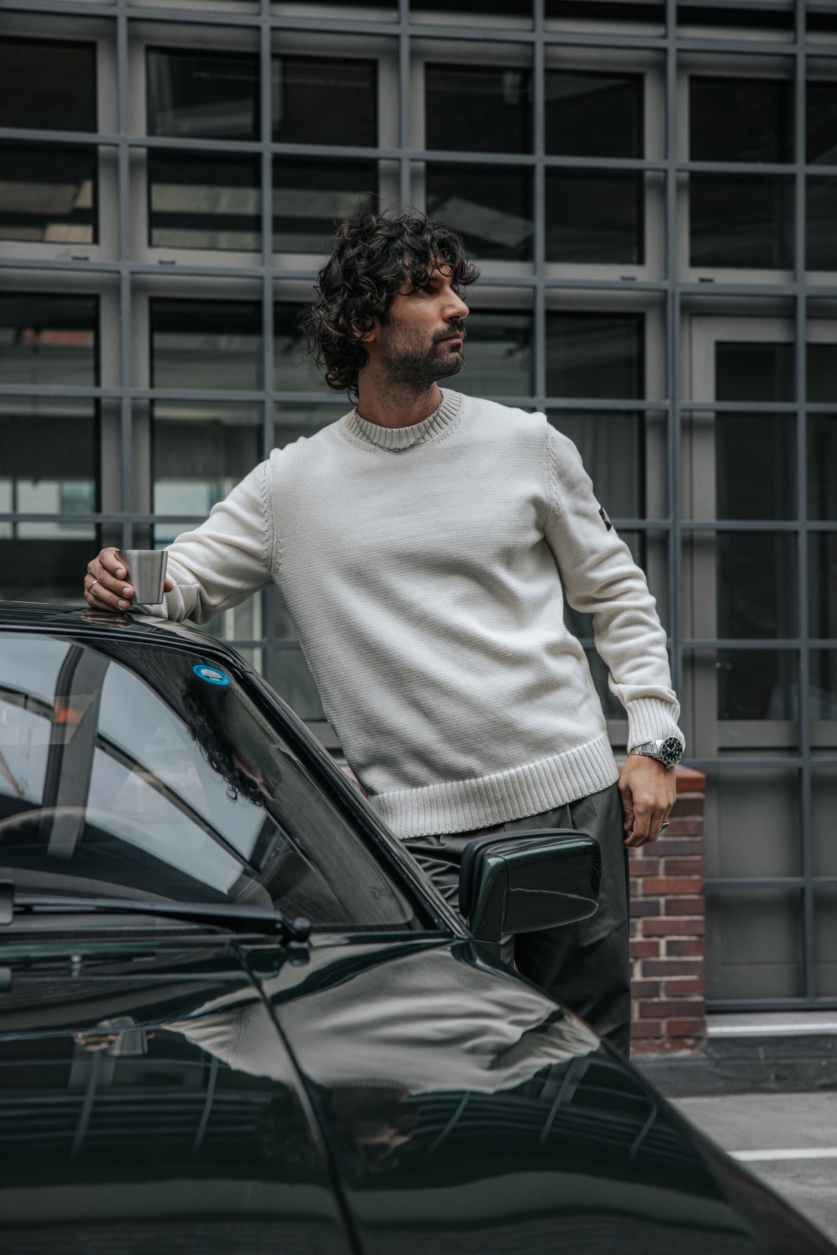 

Pull col rond Homme Solino Neuf ecru | Freeman T. Porter