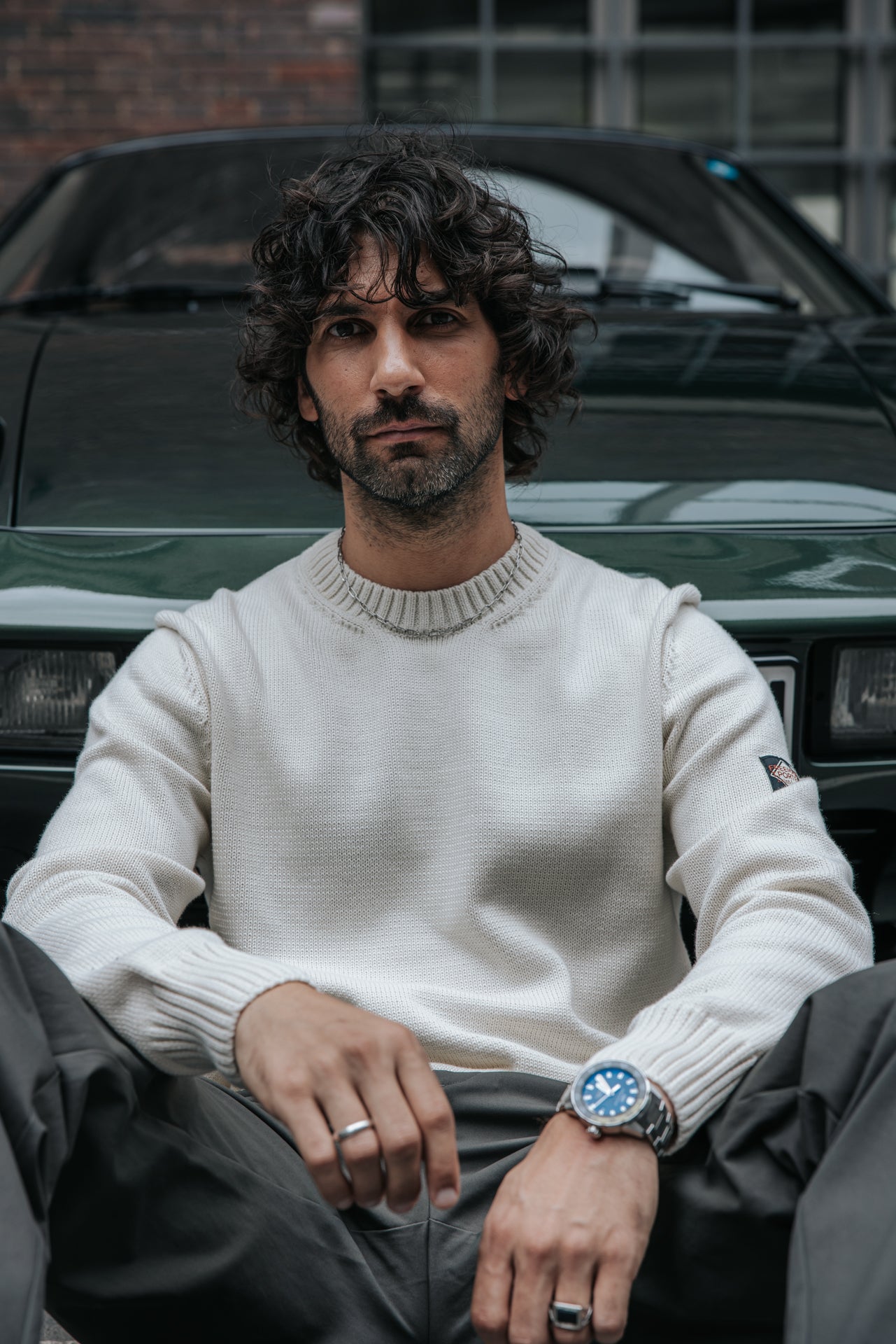 

Pull col rond Homme Solino Neuf ecru | Freeman T. Porter