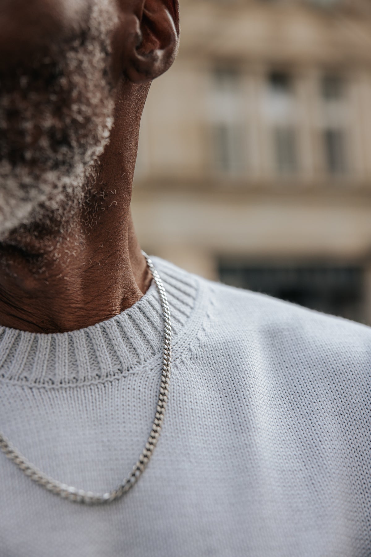 

Rundhals-Pullover Herren Solino Neuf light grey | Freeman T. Porter
