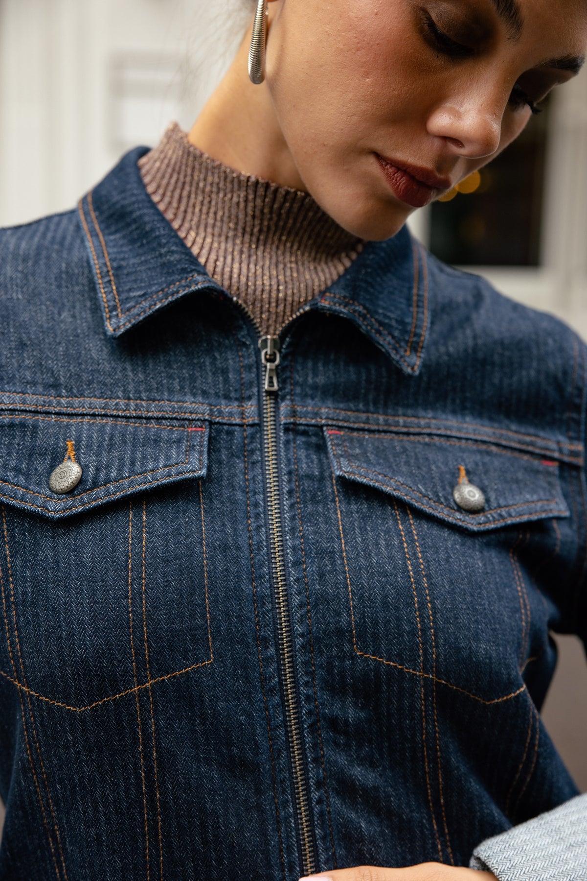
              

Kurze Reißverschlussjacke Damen Zolena blooming | Freeman T. Porter
            