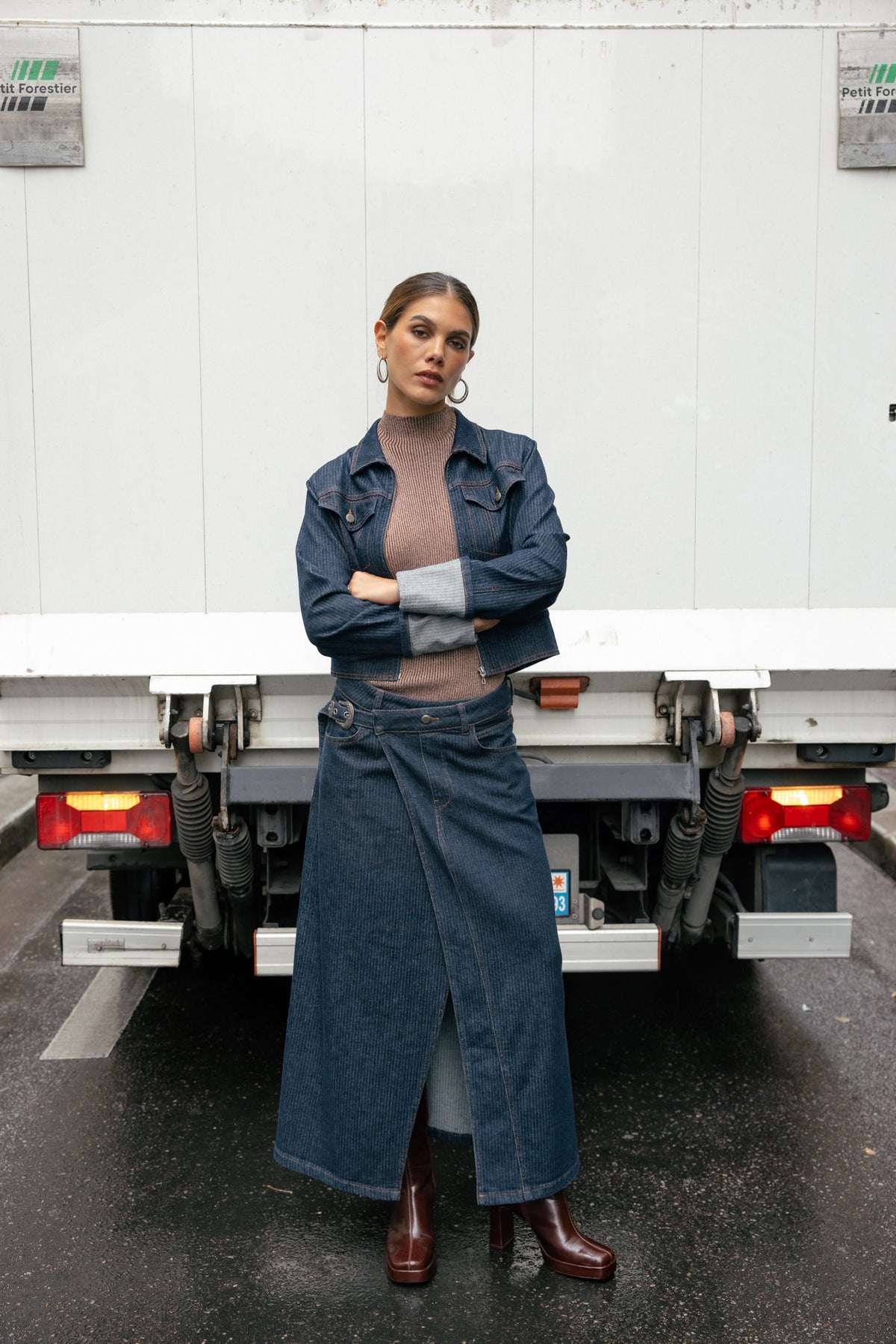 

Kurze Reißverschlussjacke Damen Zolena blooming | Freeman T. Porter