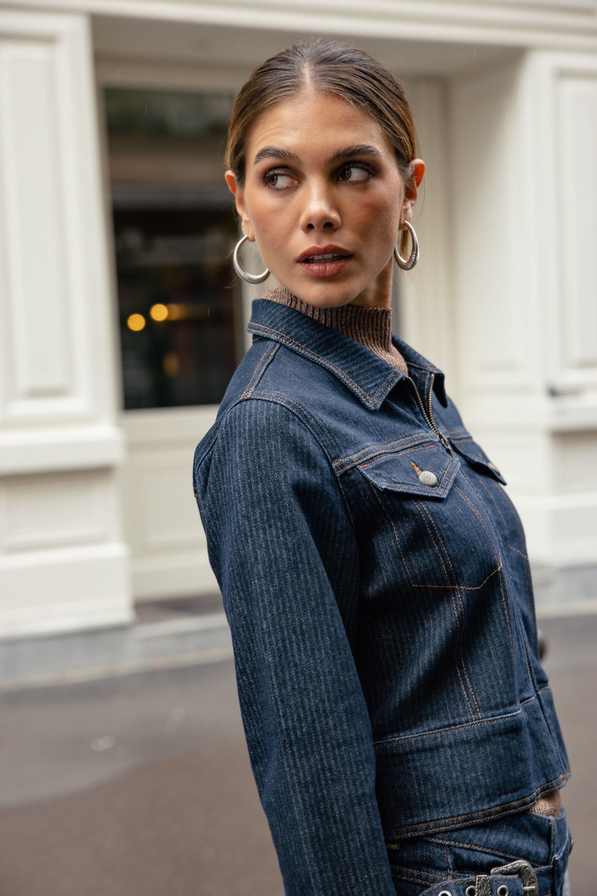 

Kurze Reißverschlussjacke Damen Zolena blooming | Freeman T. Porter