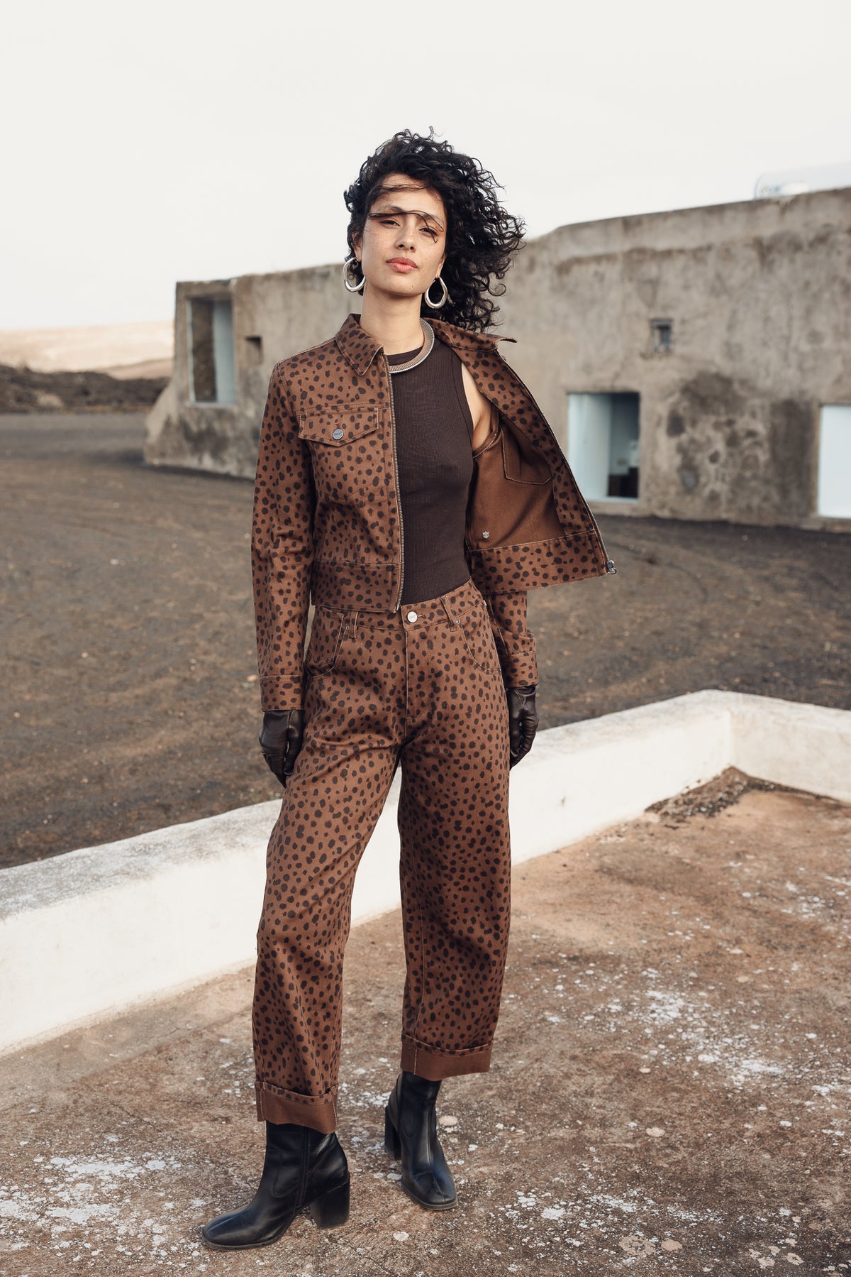 

Veste zippée courte Femme Zolena Sika cinnamon | Freeman T. Porter
