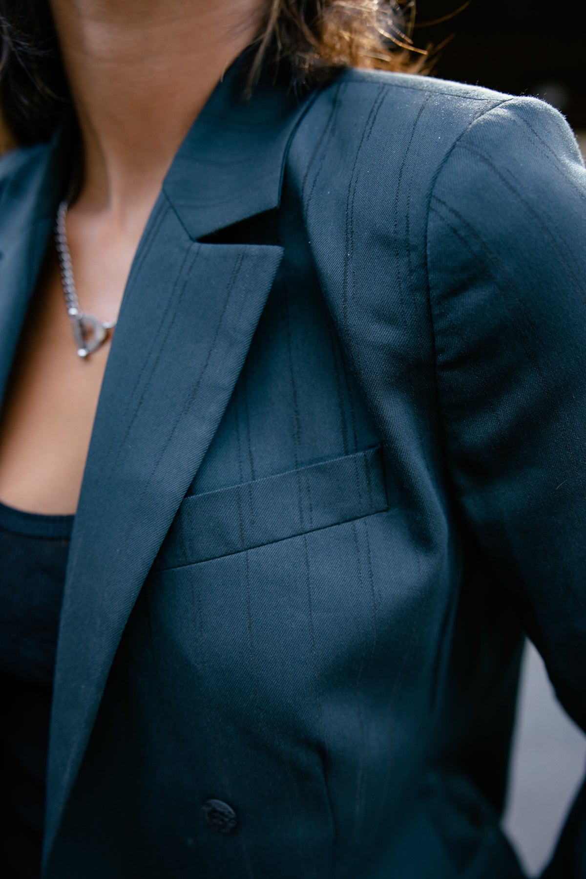 
              

Blazer oversize Mulher Aelis Destiny green gables | Freeman T. Porter
            