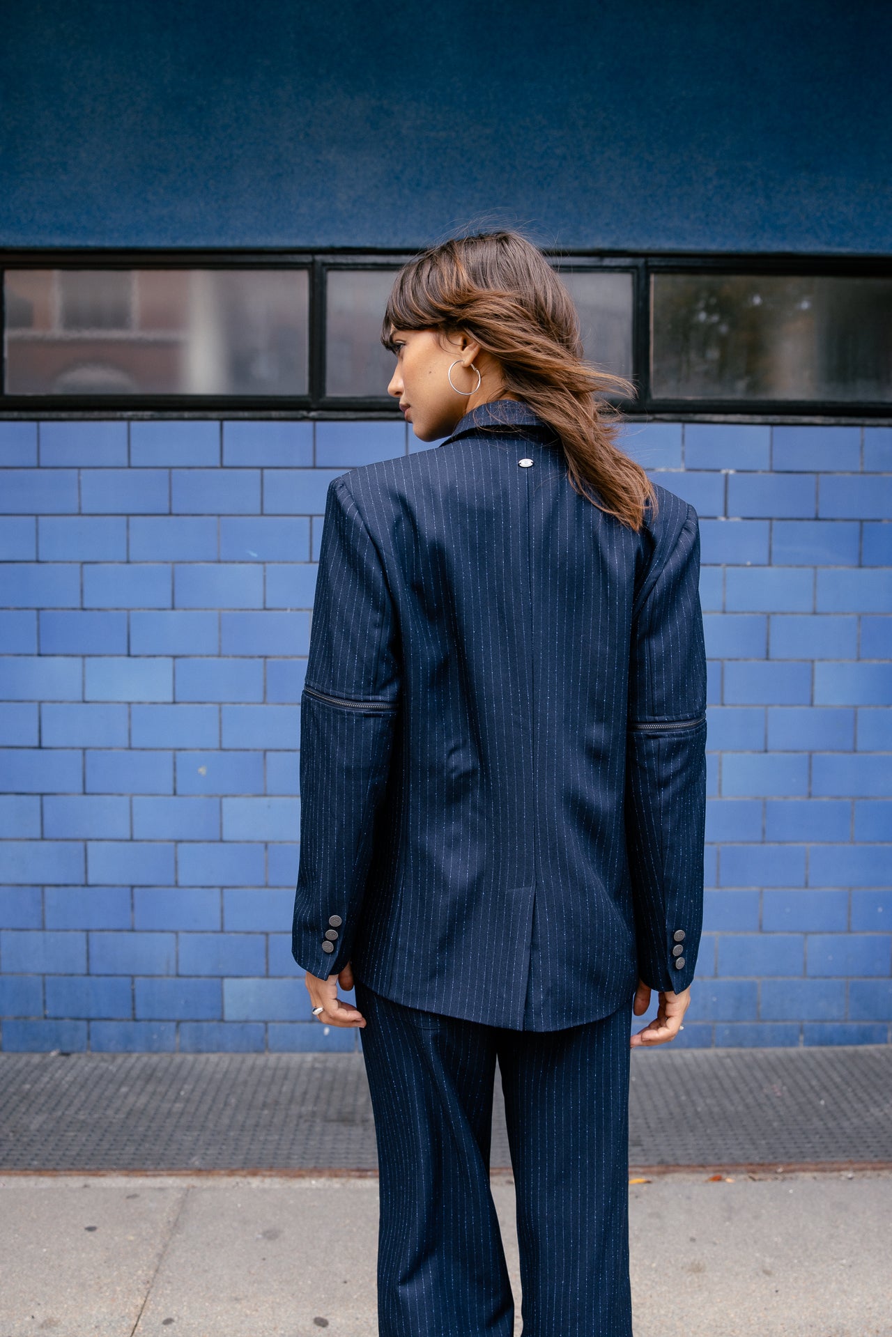 

Blazer Oversize Femme Maria Melody dark sapphire | Freeman T. Porter