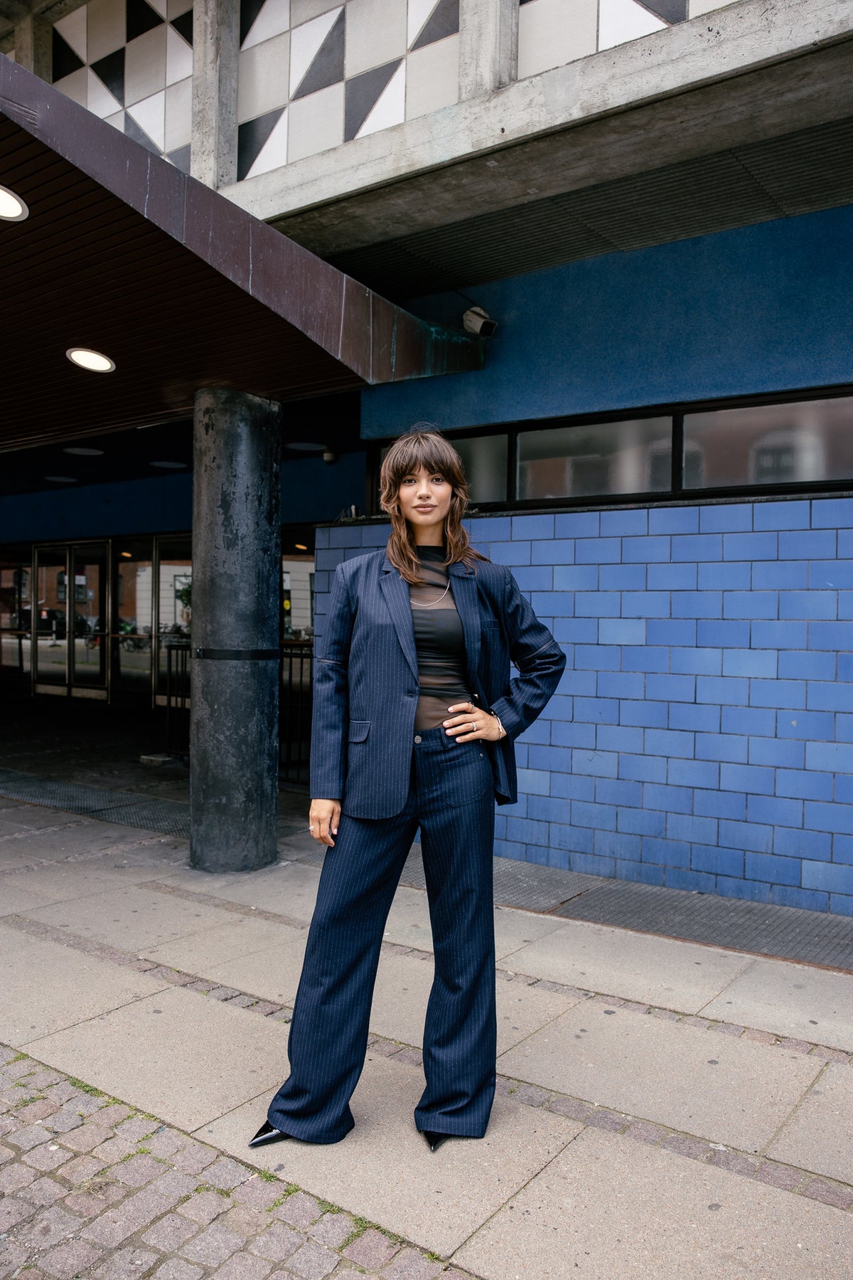

Blazer Oversize Femme Maria Melody dark sapphire | Freeman T. Porter