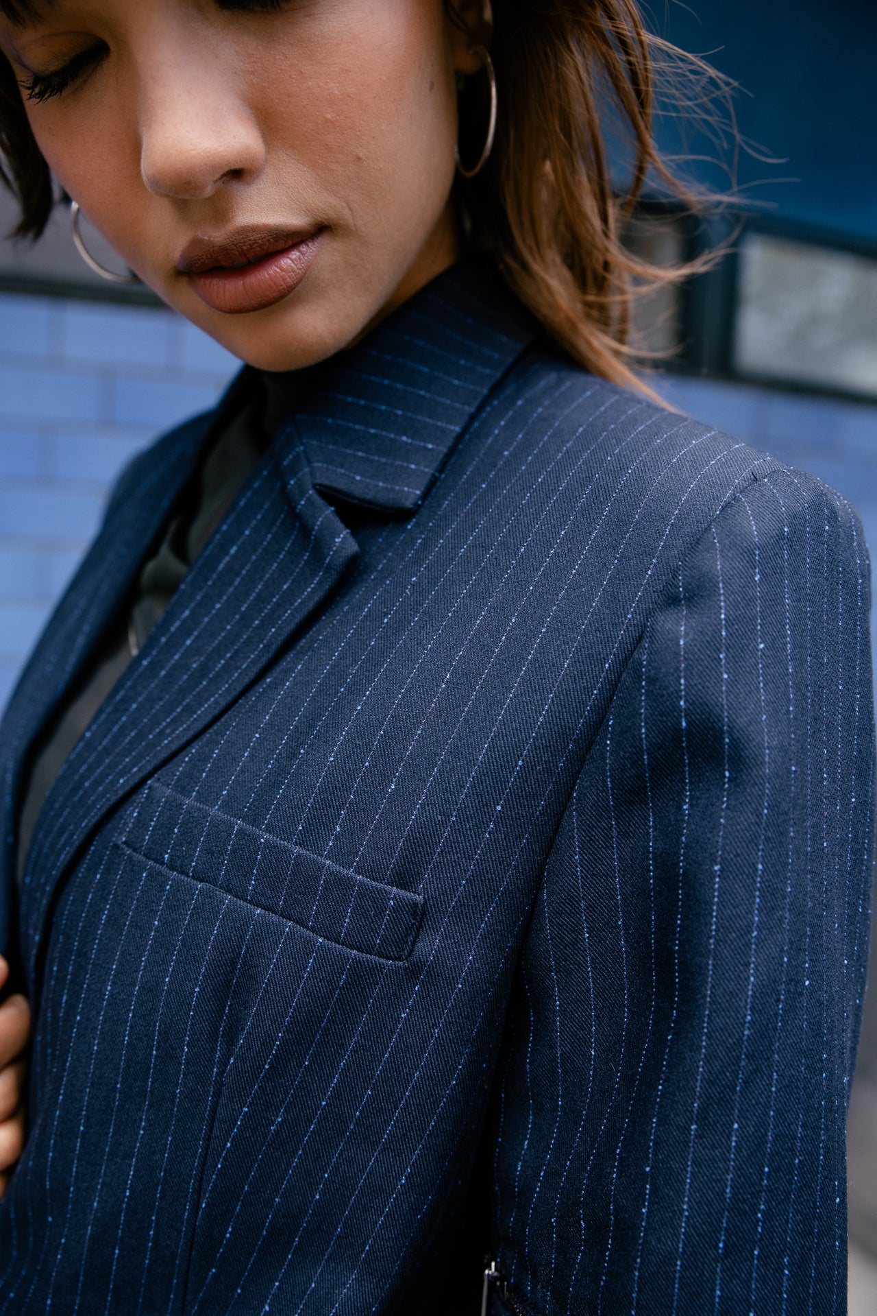 

Blazer Oversize Femme Maria Melody dark sapphire | Freeman T. Porter