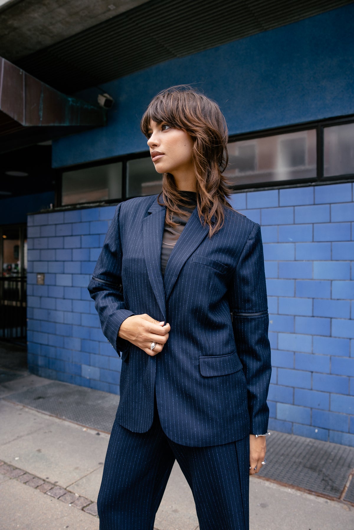 

Blazer Oversize Femme Maria Melody dark sapphire | Freeman T. Porter