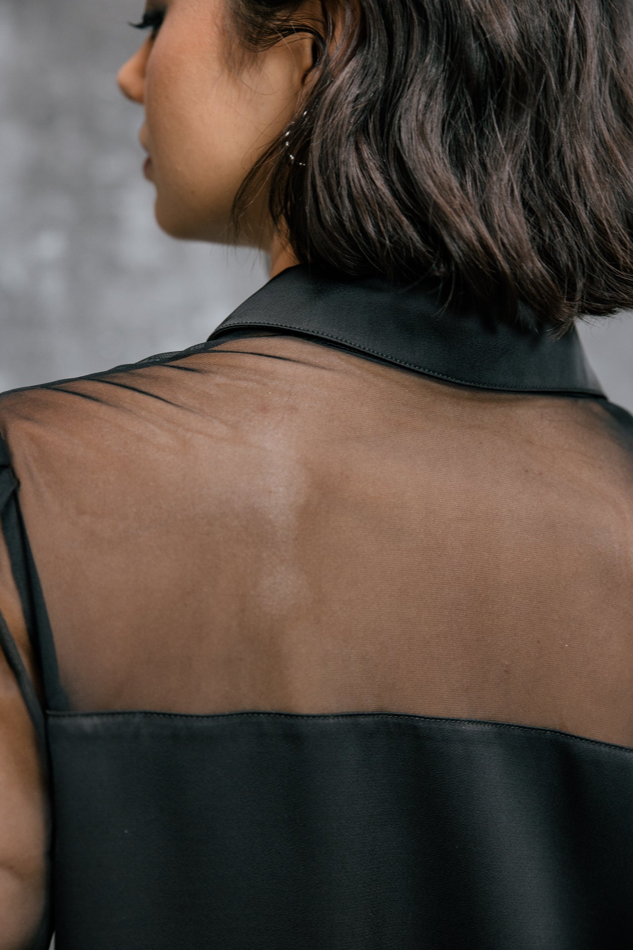 

Chemise bi-matière  Femme Cyrna Plain black | Freeman T. Porter