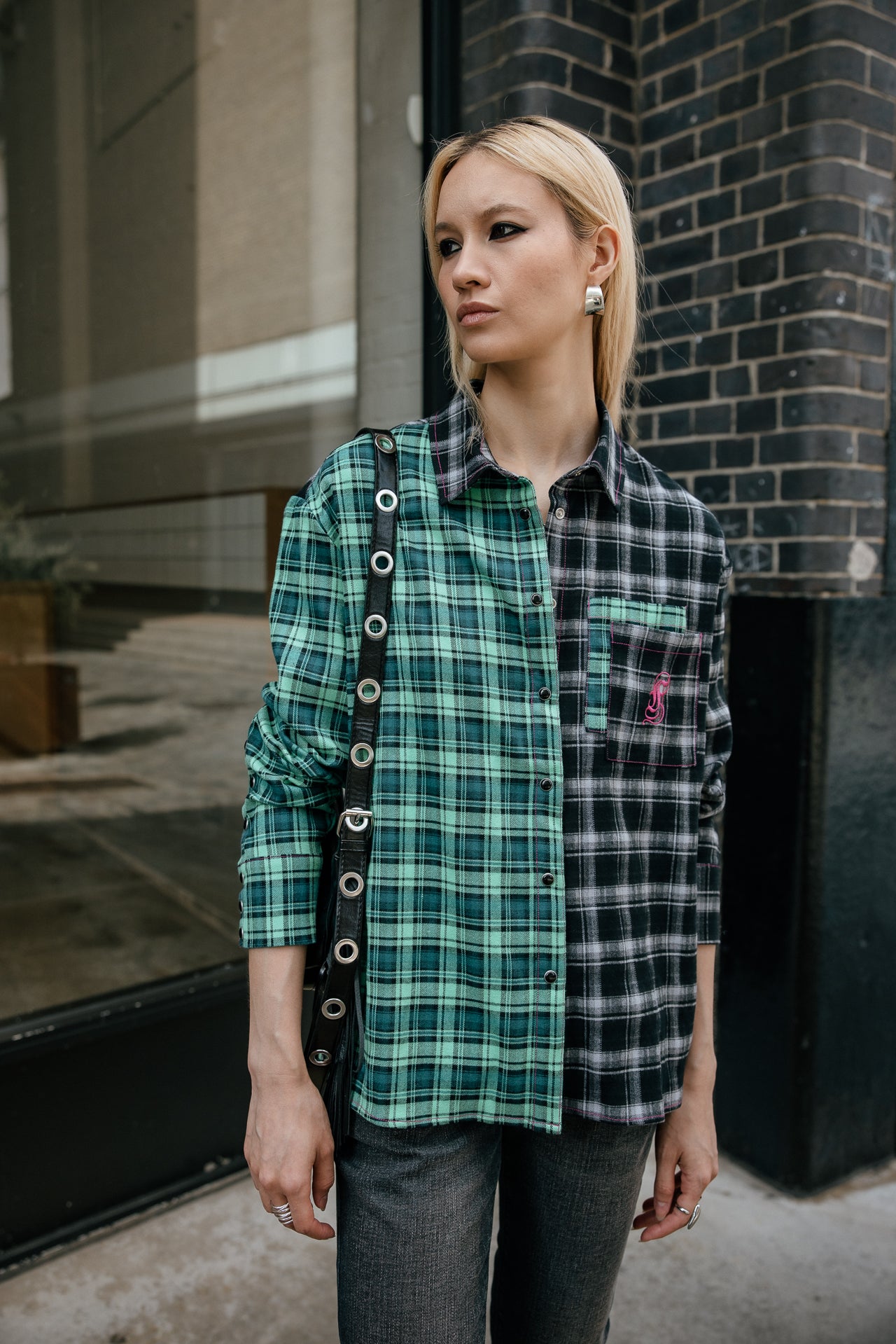 

Chemise loose Femme Cherie Checks original | Freeman T. Porter