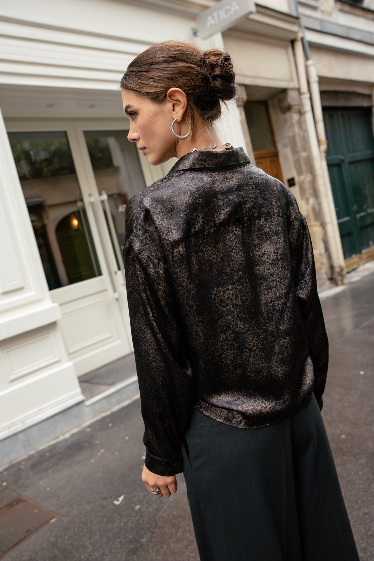 

Bluse mit Kordelzug Damen Charmene Leodiams chocolate torte | Freeman T. Porter