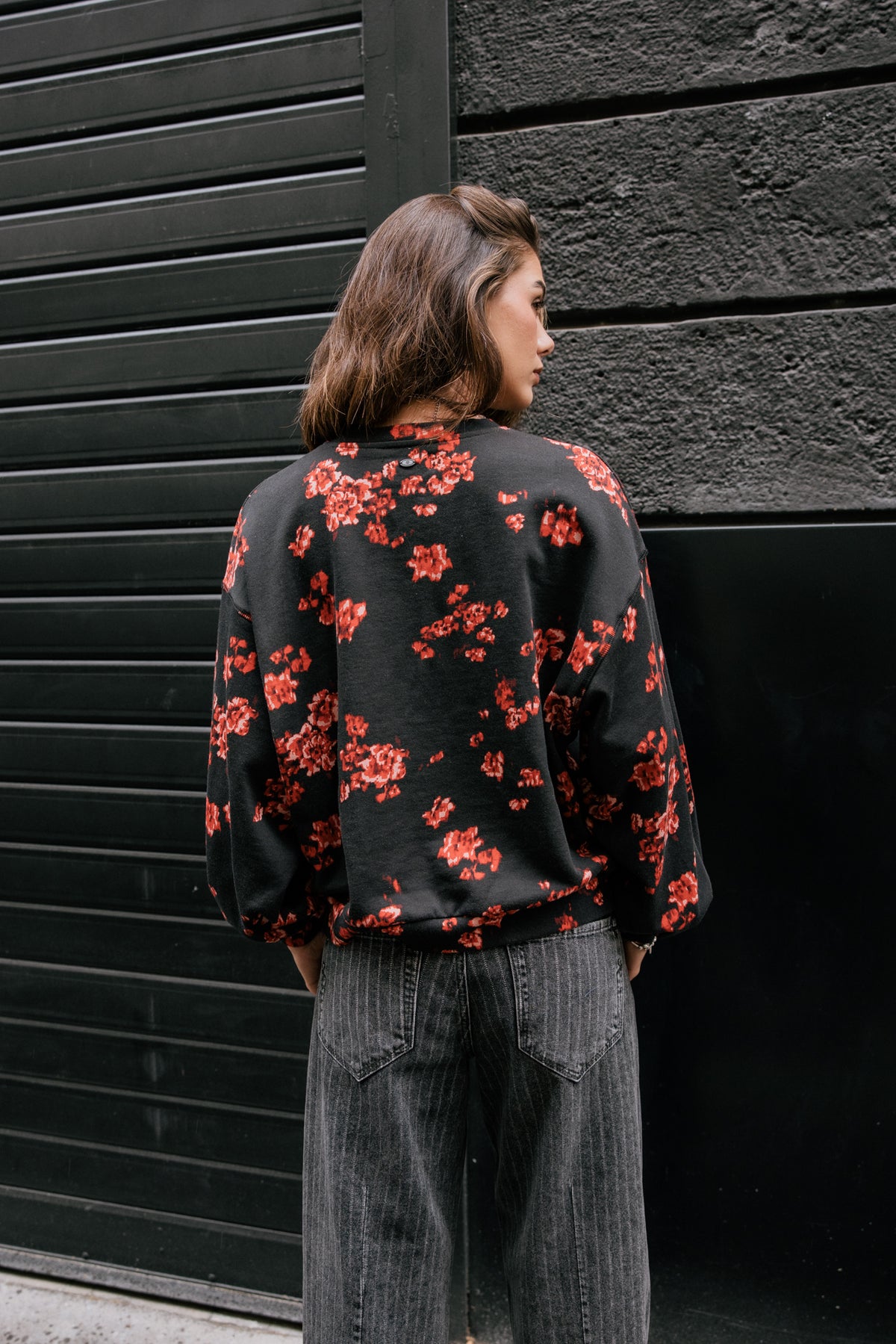 

Sweatshirt mit Puffärmeln Damen Sheldone Blow original | Freeman T. Porter