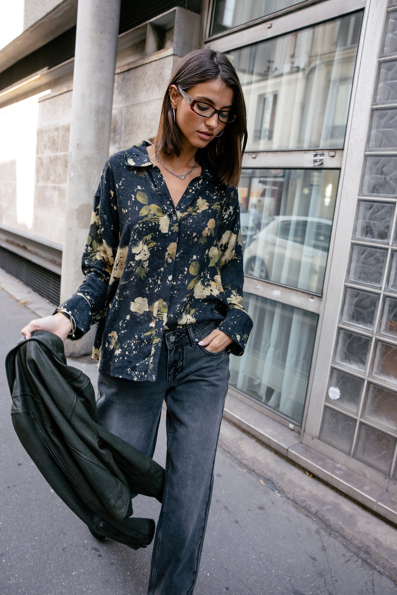 

Bluse aus Voile mit offenen Kanten Damen Chola Botanic original | Freeman T. Porter