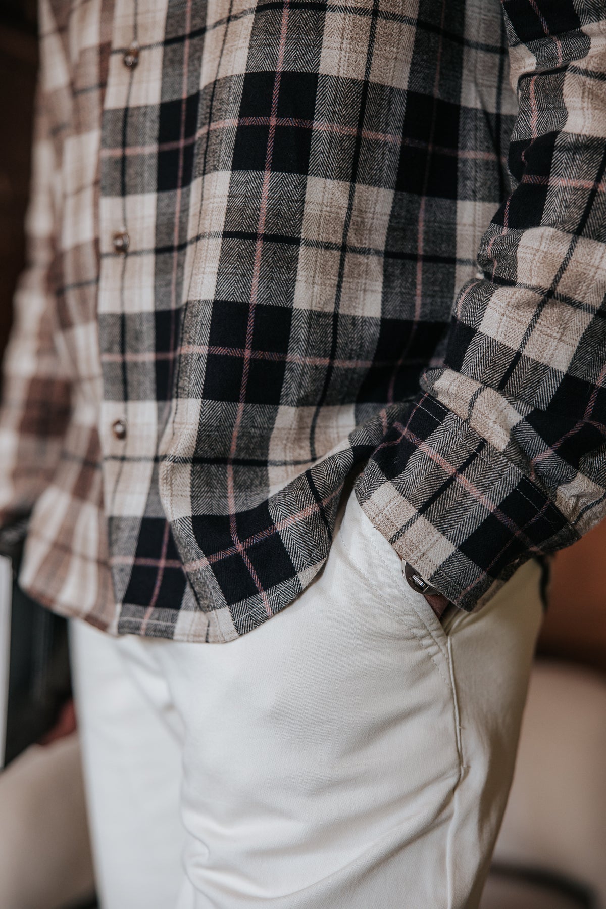 

Kariertes Overshirt Herren Paolo Maddler original | Freeman T. Porter