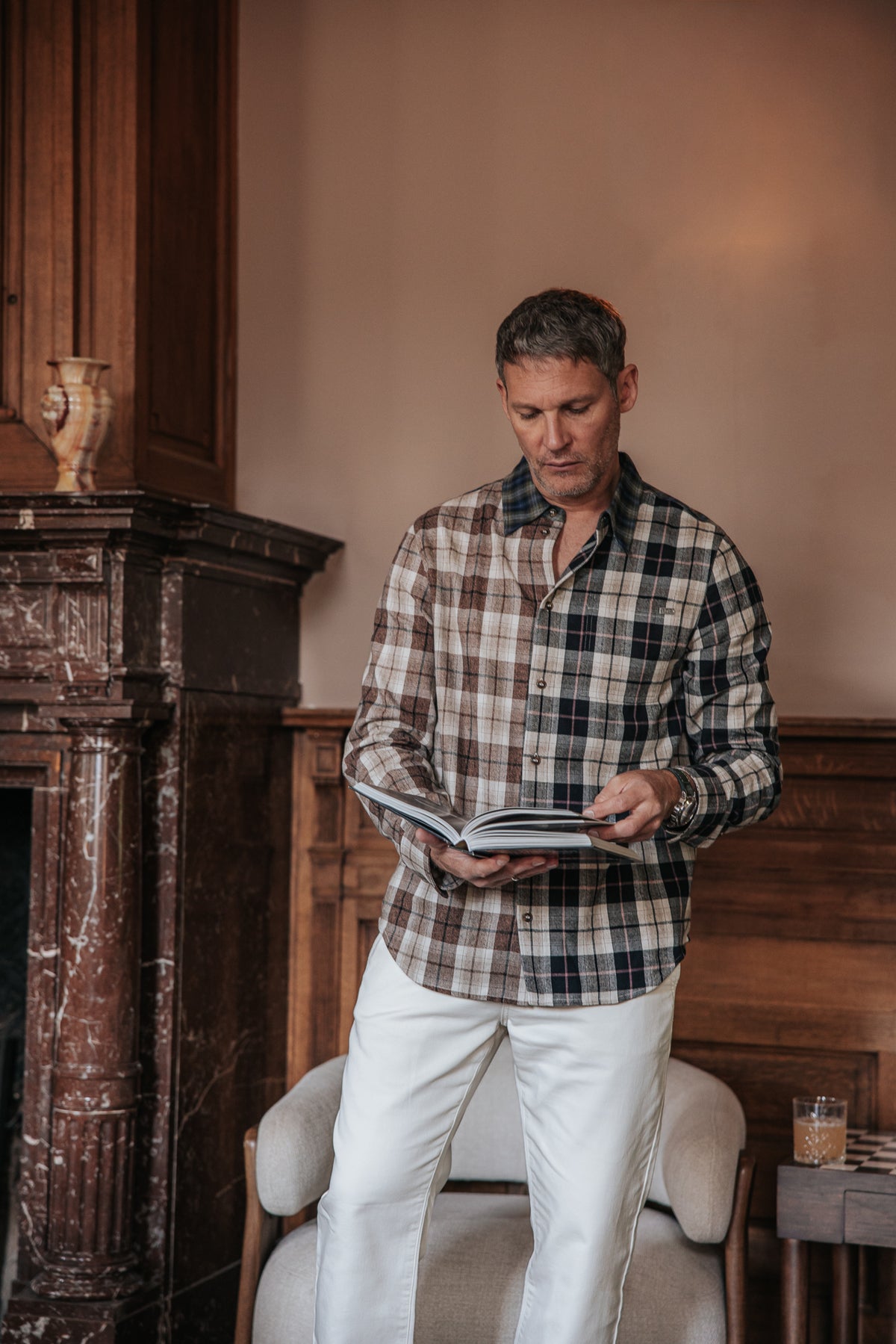 

Kariertes Overshirt Herren Paolo Maddler original | Freeman T. Porter