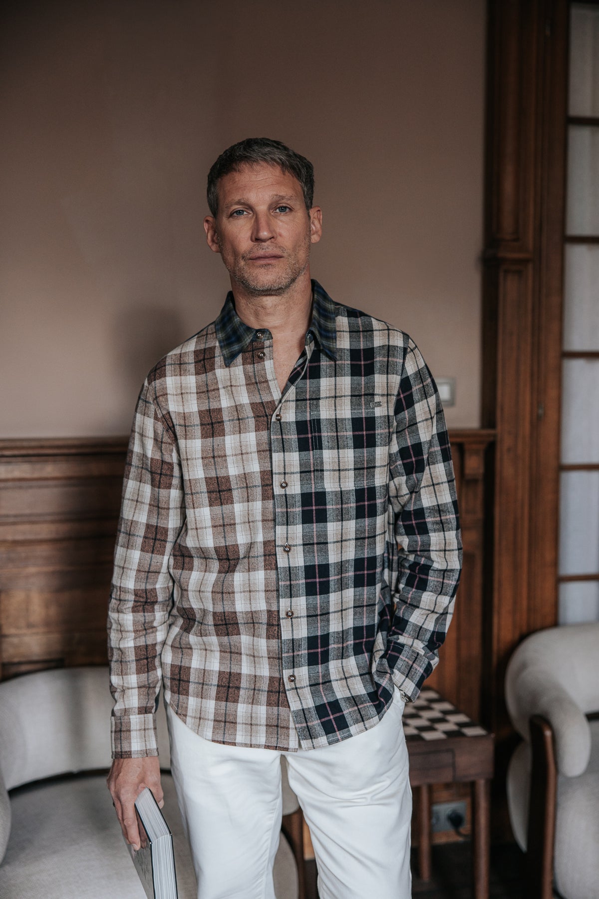 

Kariertes Overshirt Herren Paolo Maddler original | Freeman T. Porter