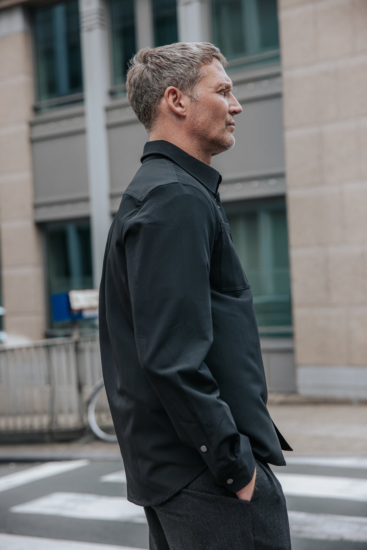 

Langarmhemd Herren Kalel Botan black | Freeman T. Porter