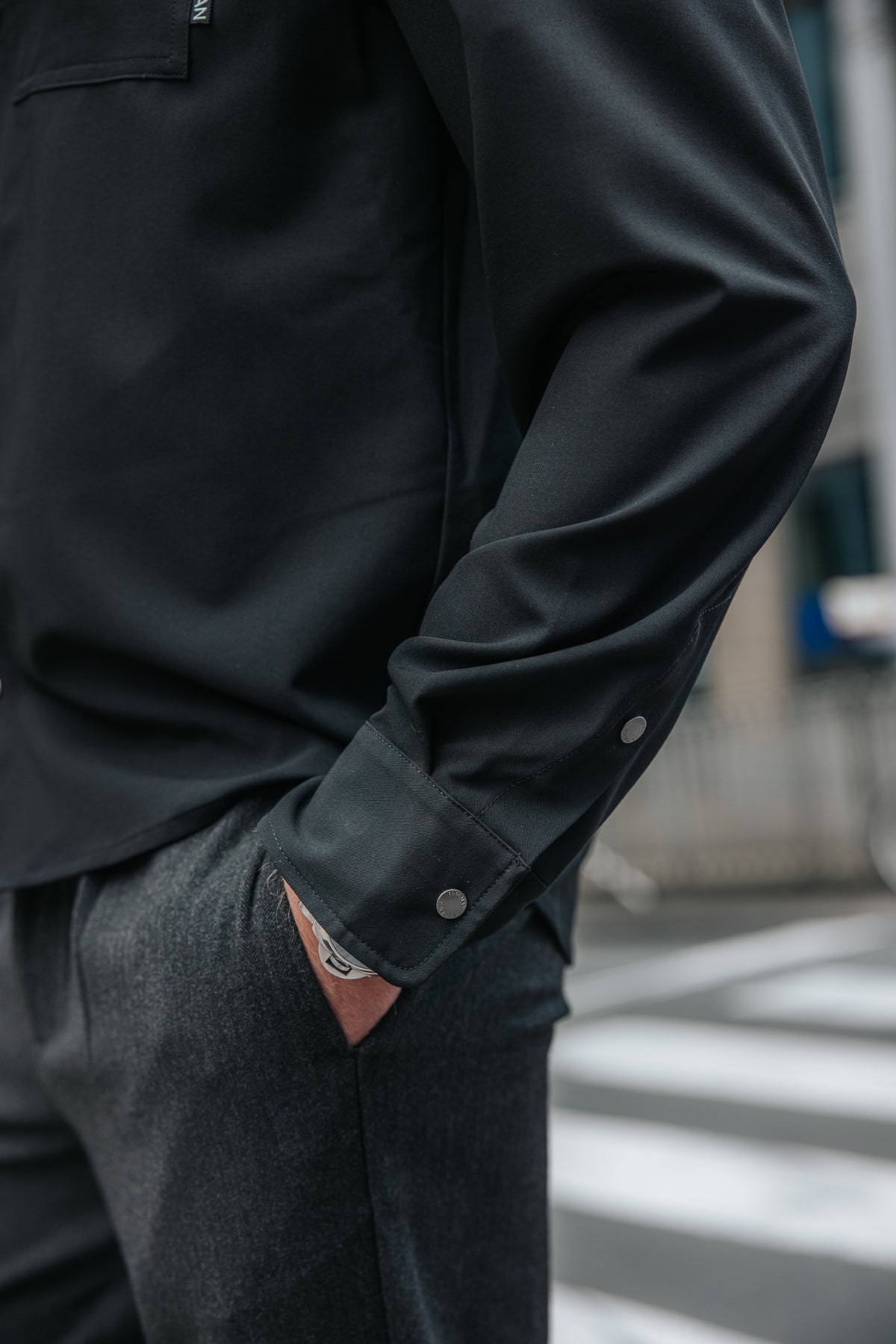 

Langarmhemd Herren Kalel Botan black | Freeman T. Porter