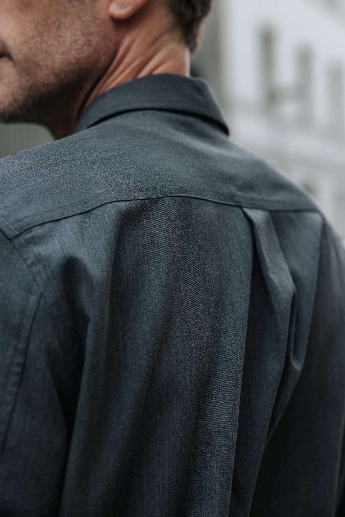 

Langarmhemd Herren Kalel Botan charcoal grey | Freeman T. Porter