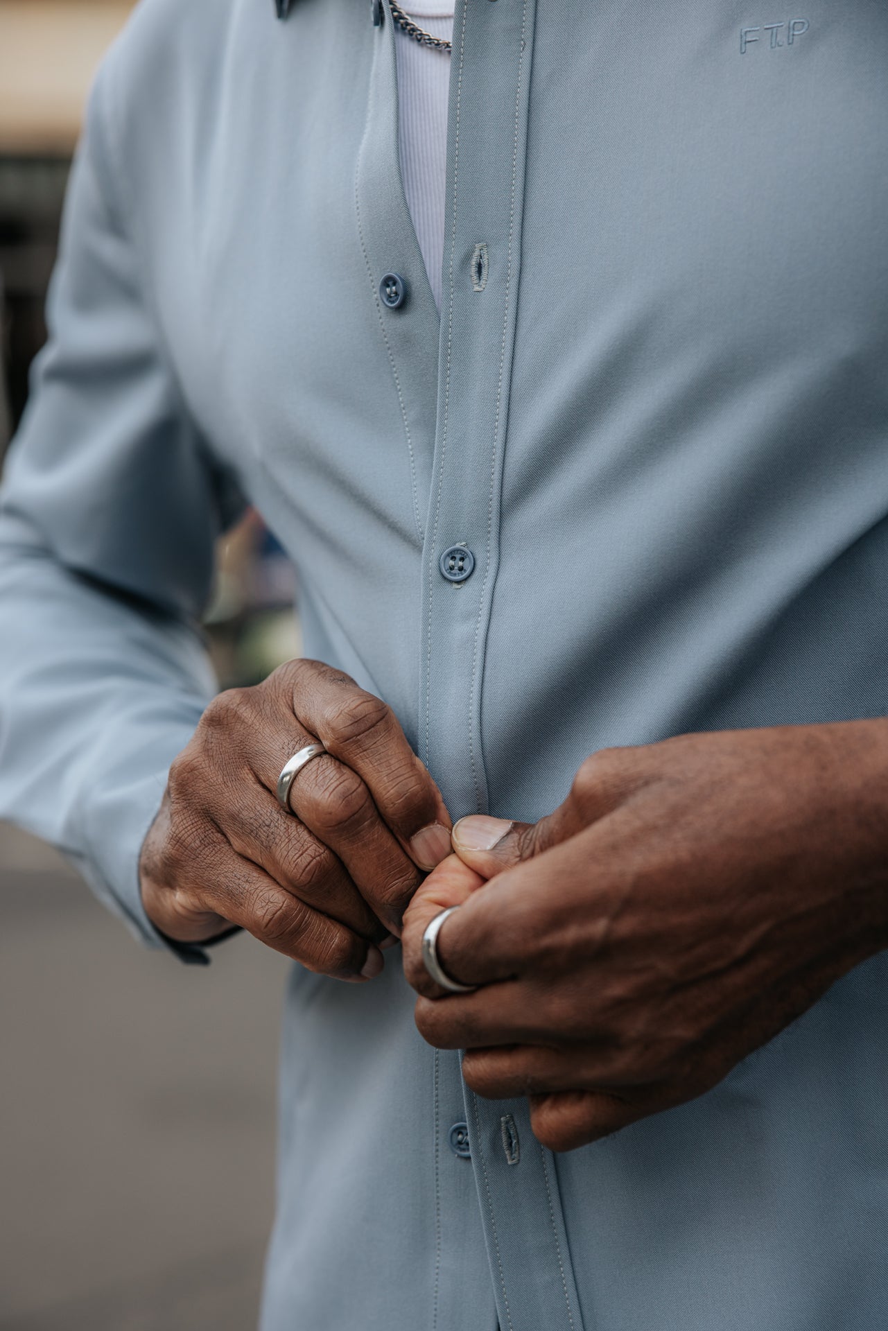 
              

Chemise à manches longues Homme Yoris Harden mid blue | Freeman T. Porter
            