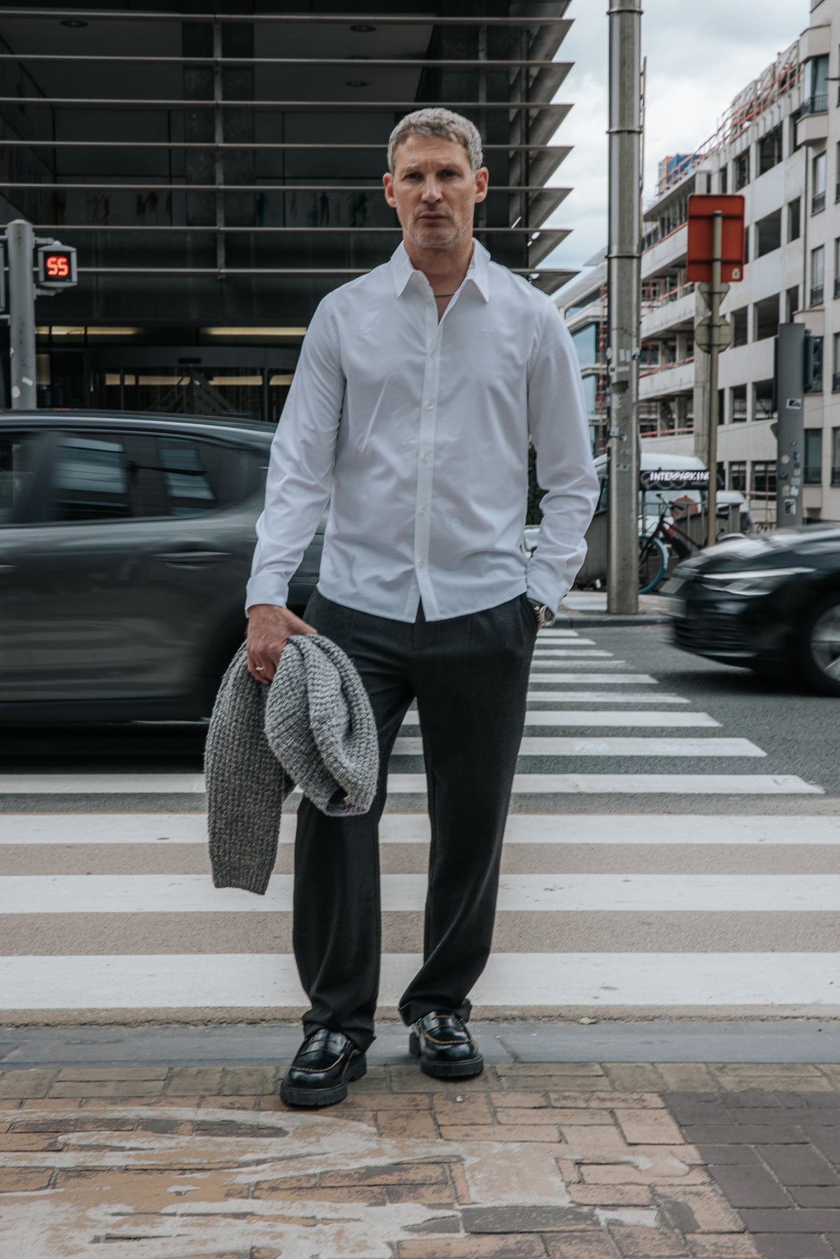 

Chemise manches longues Homme Yoris Hadley white | Freeman T. Porter
