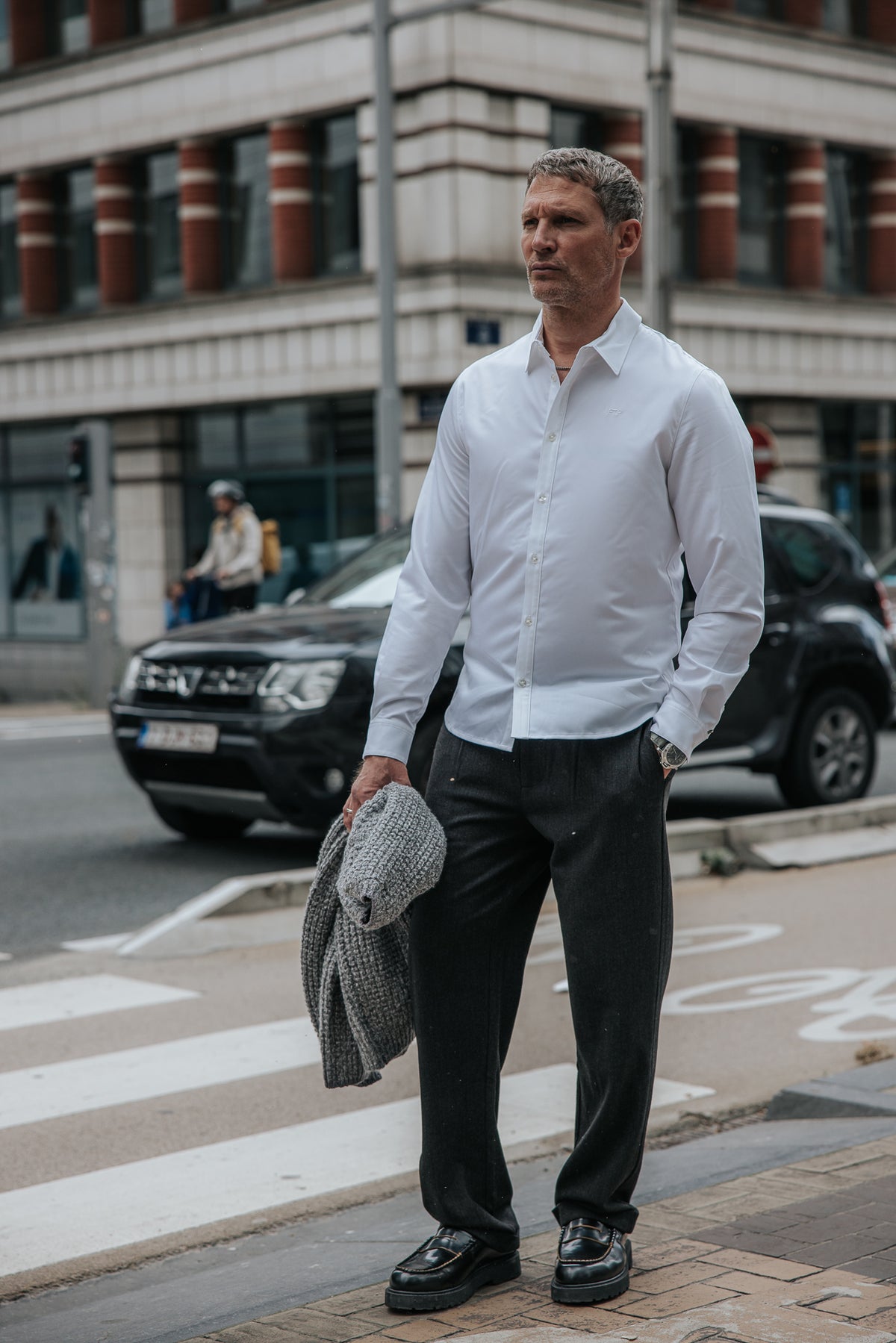 

Chemise manches longues Homme Yoris Hadley white | Freeman T. Porter