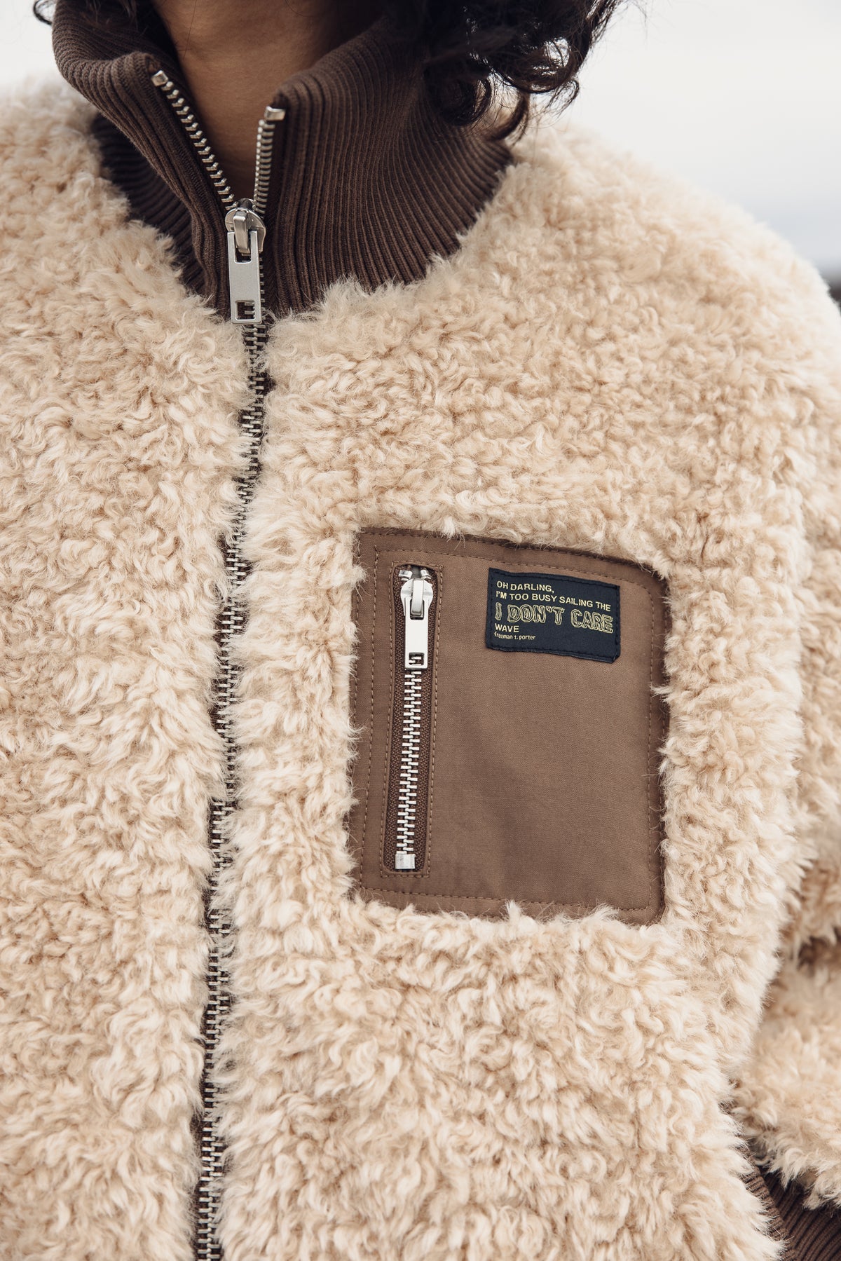 
              

Veste Sherpa Femme Veena Fur ecru | Freeman T. Porter
            