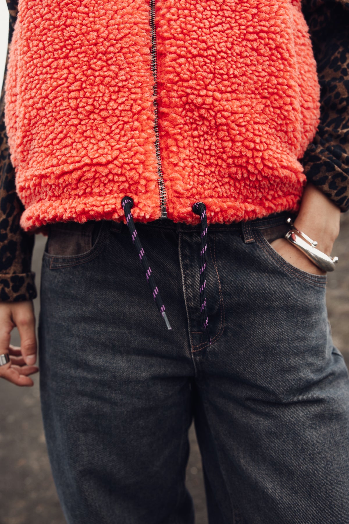 

Veste sans manches Femme Vianca Sherpa grenadine | Freeman T. Porter