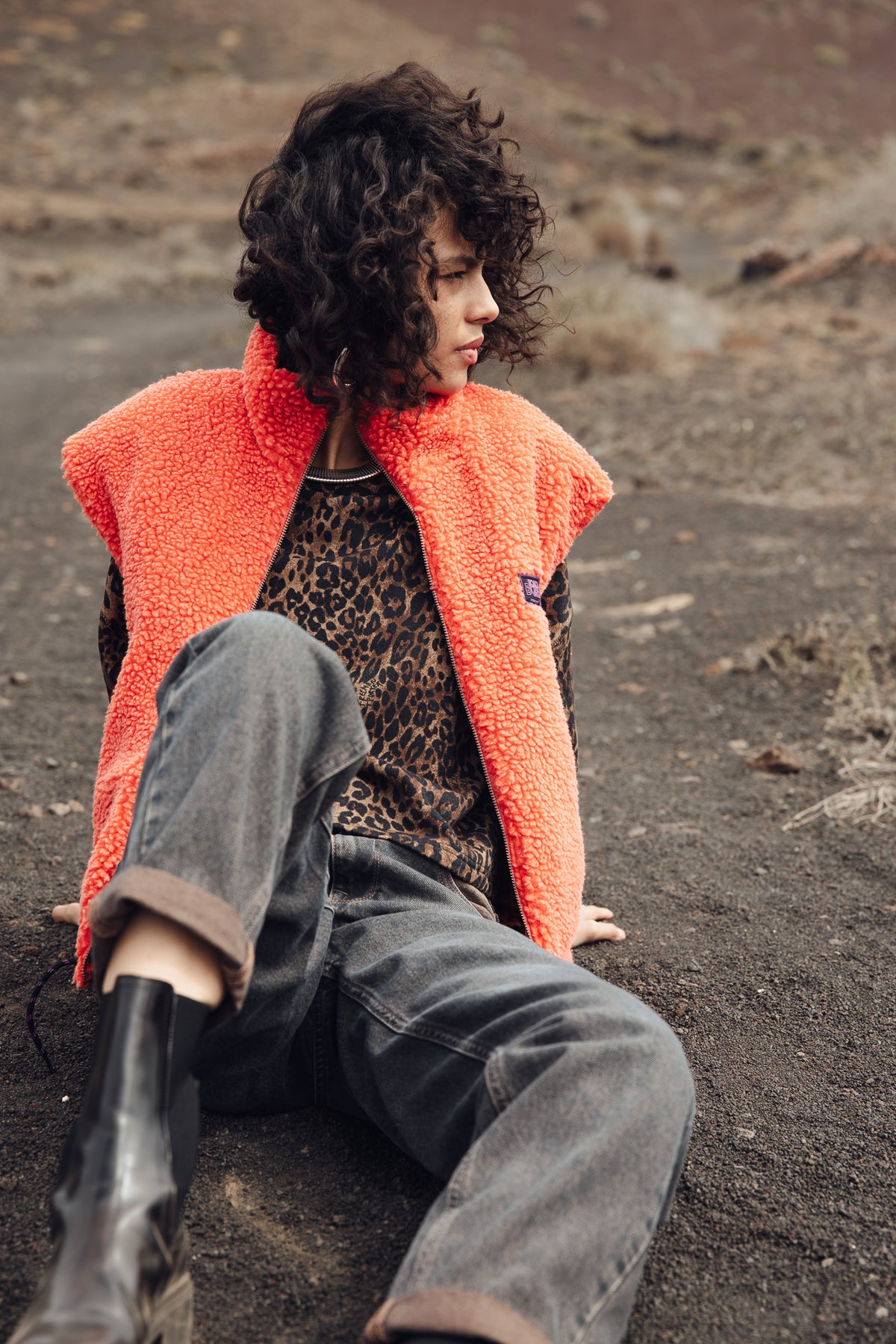 

Veste sans manches Femme Vianca Sherpa grenadine | Freeman T. Porter